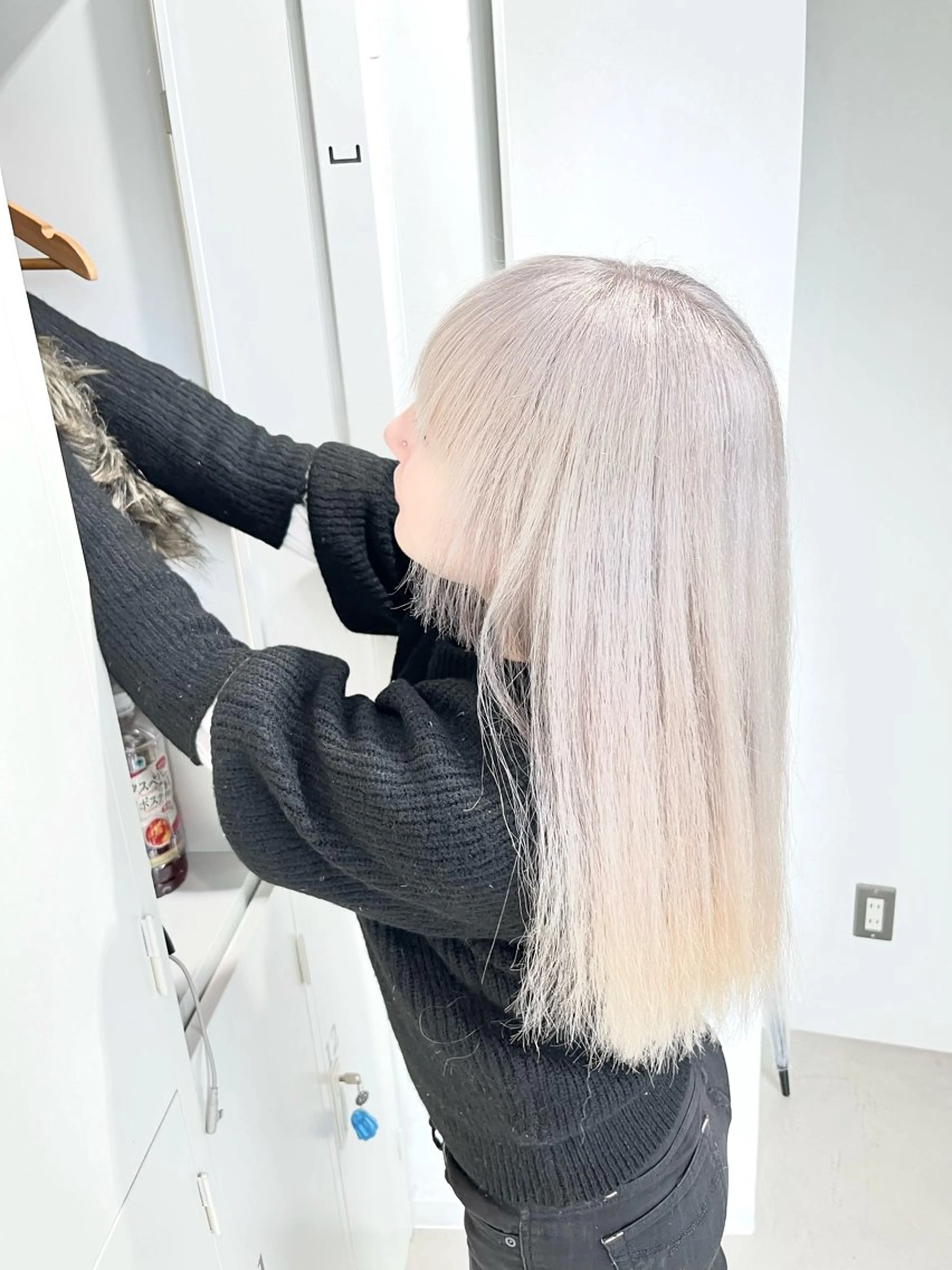 セミロング ヘアカラー トリートメント 《店長》欧米風/ﾃﾞ ｻﾞｲﾝNO.1/雅のヘアスタイル