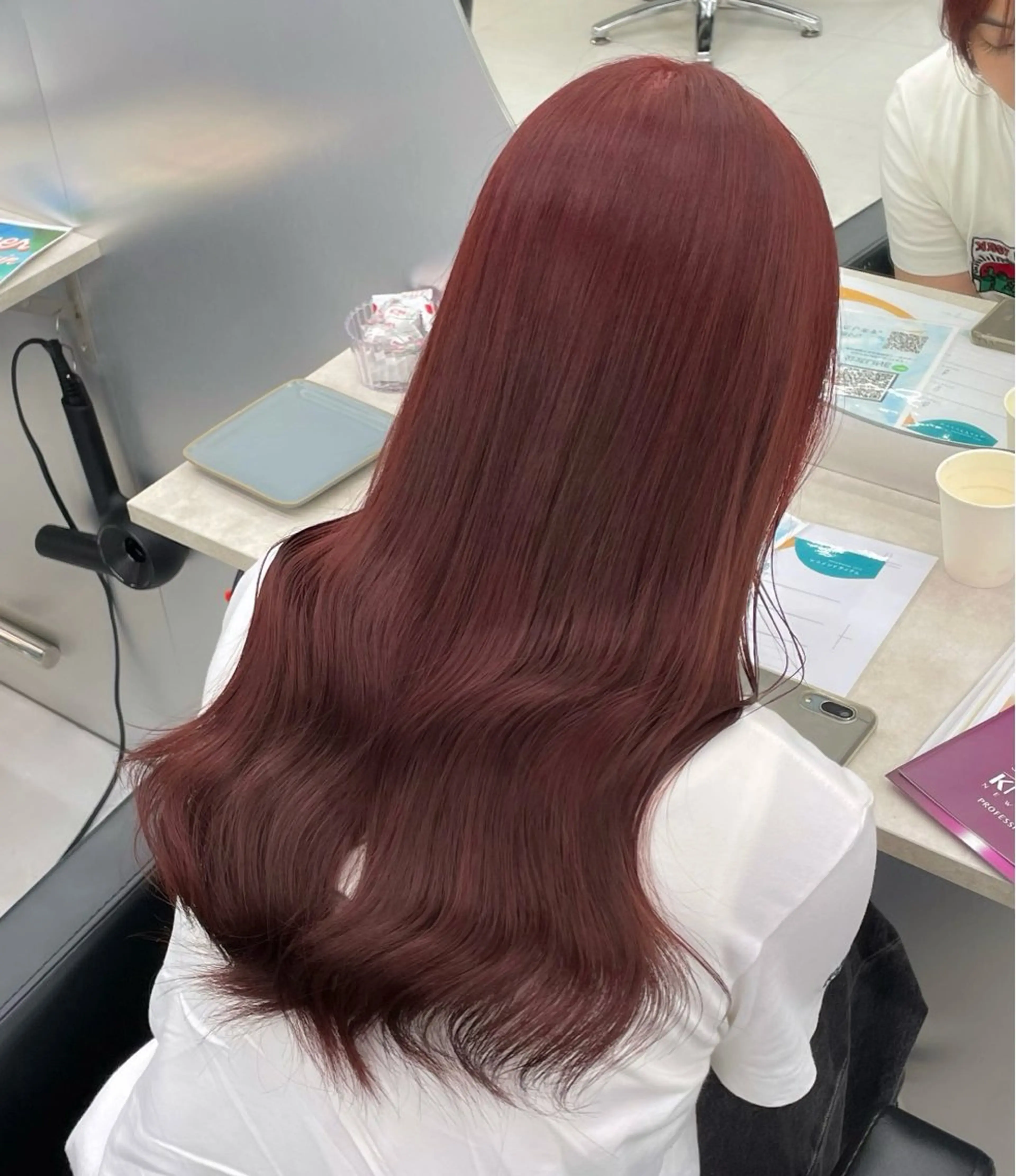 ロング カラー ヘアカラー トリートメント ʜᴀʀᴜᴋᴀ♱メンズ ウルフ/ブリーチのヘアスタイル