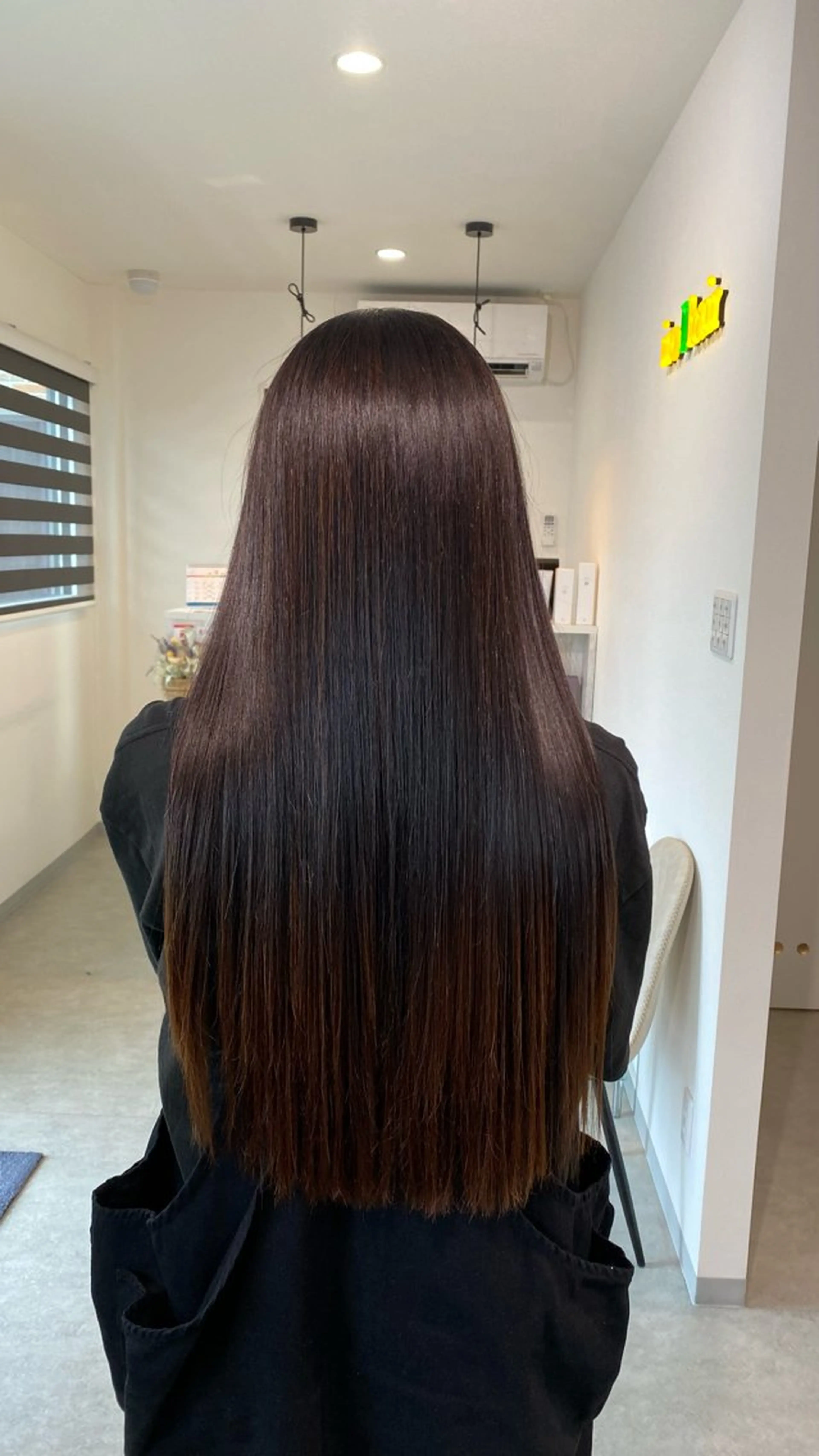 カット+ワンカラー+トリートメント ロング料金¥550〜の写真