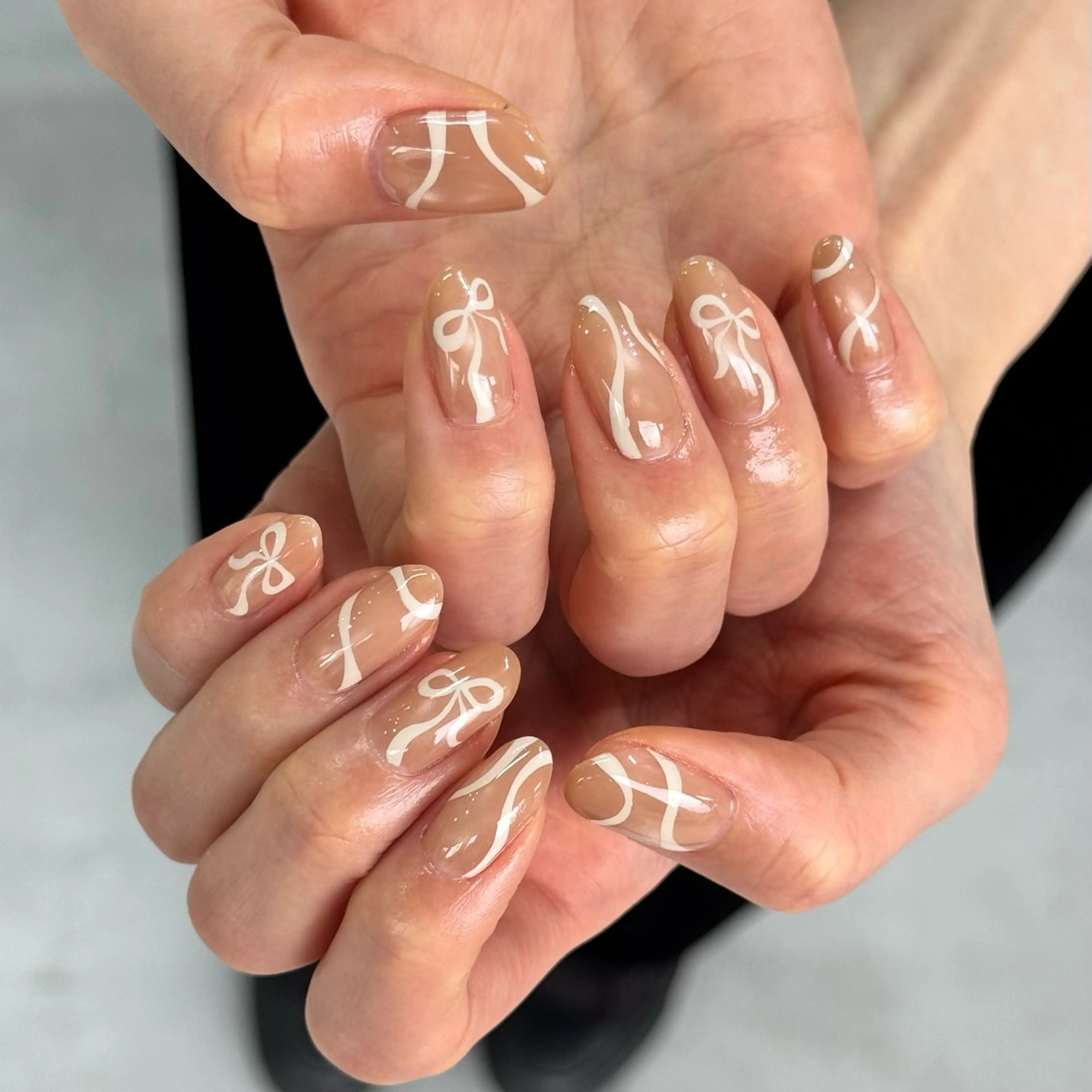 ネイル 冬ネイル クリスマス HARUKA ネイリスト福岡/薬院のネイルデザイン