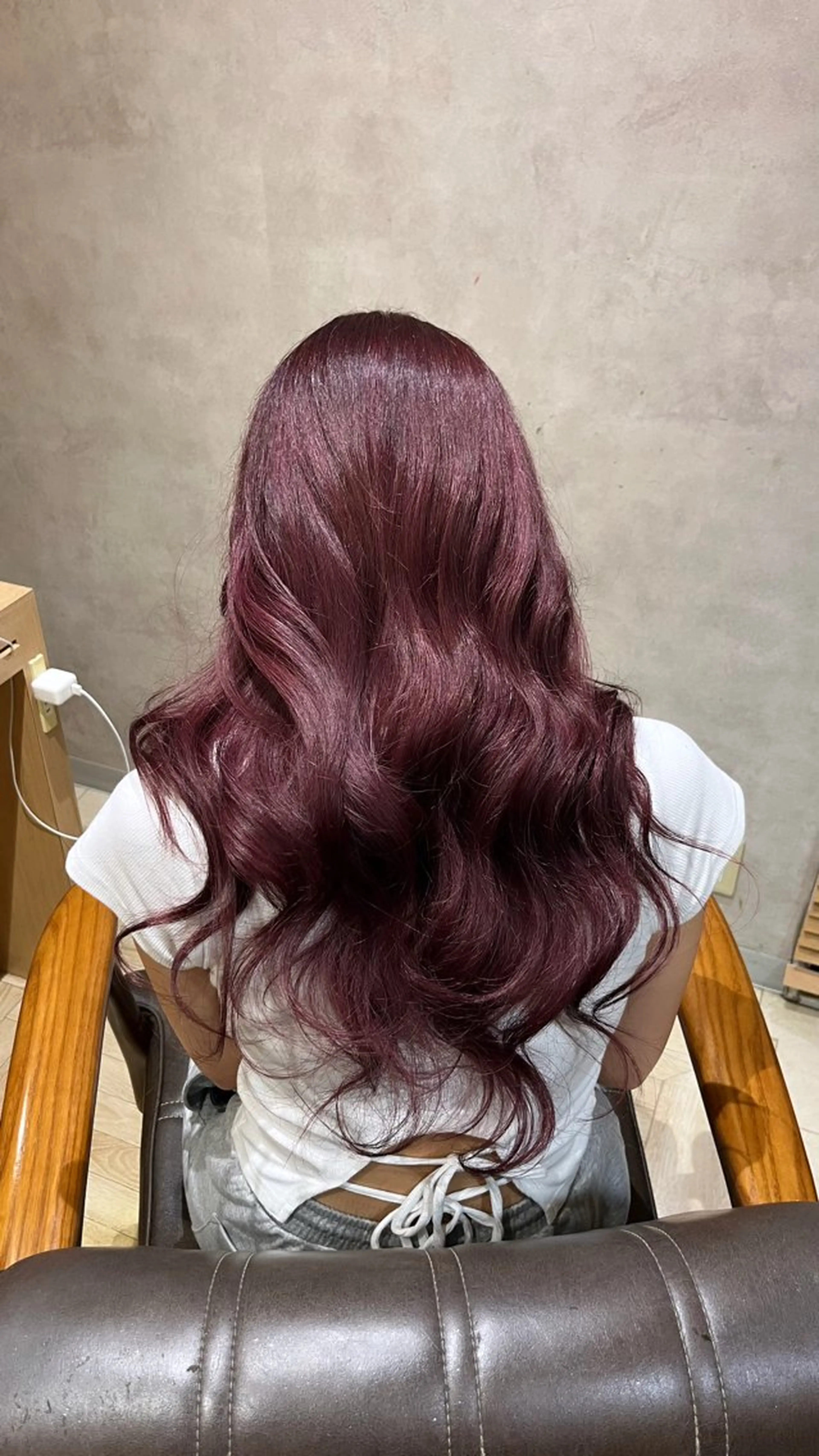 ロング カラー 市毛 風音のヘアスタイル
