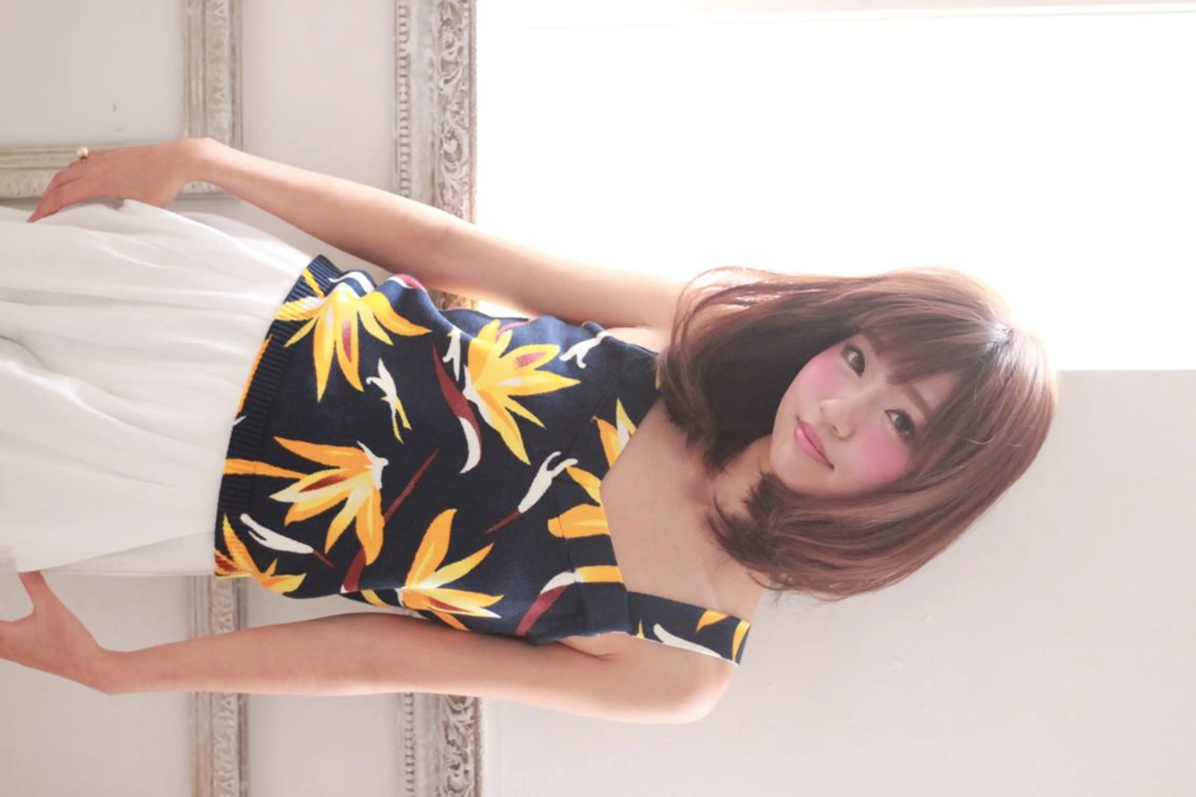 ミディアム カラー Baguz HAIRのヘアスタイル