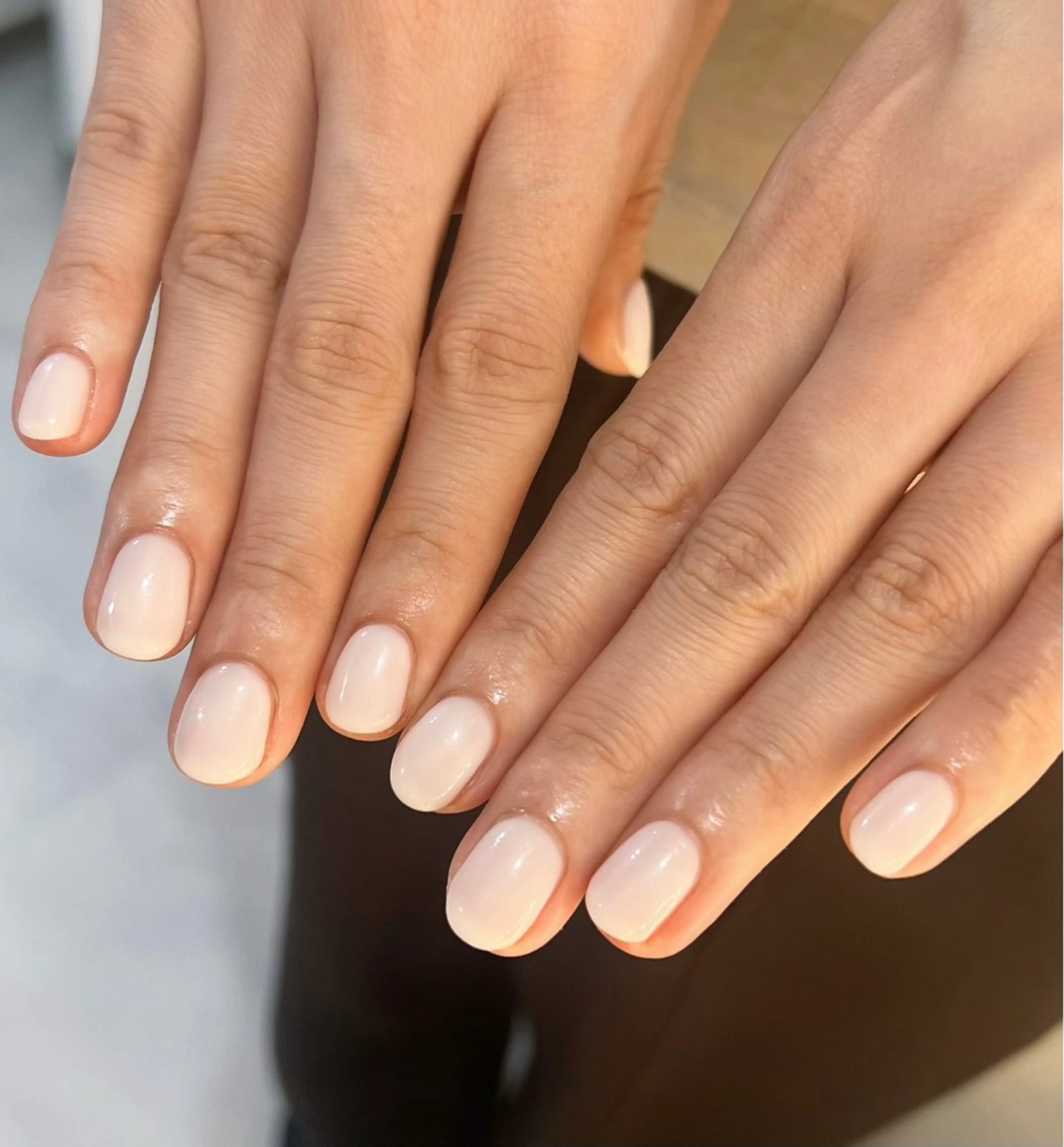 ネイル ジェルネイル ワンカラーネイル パラジェル Eto nail juniorのネイルデザイン