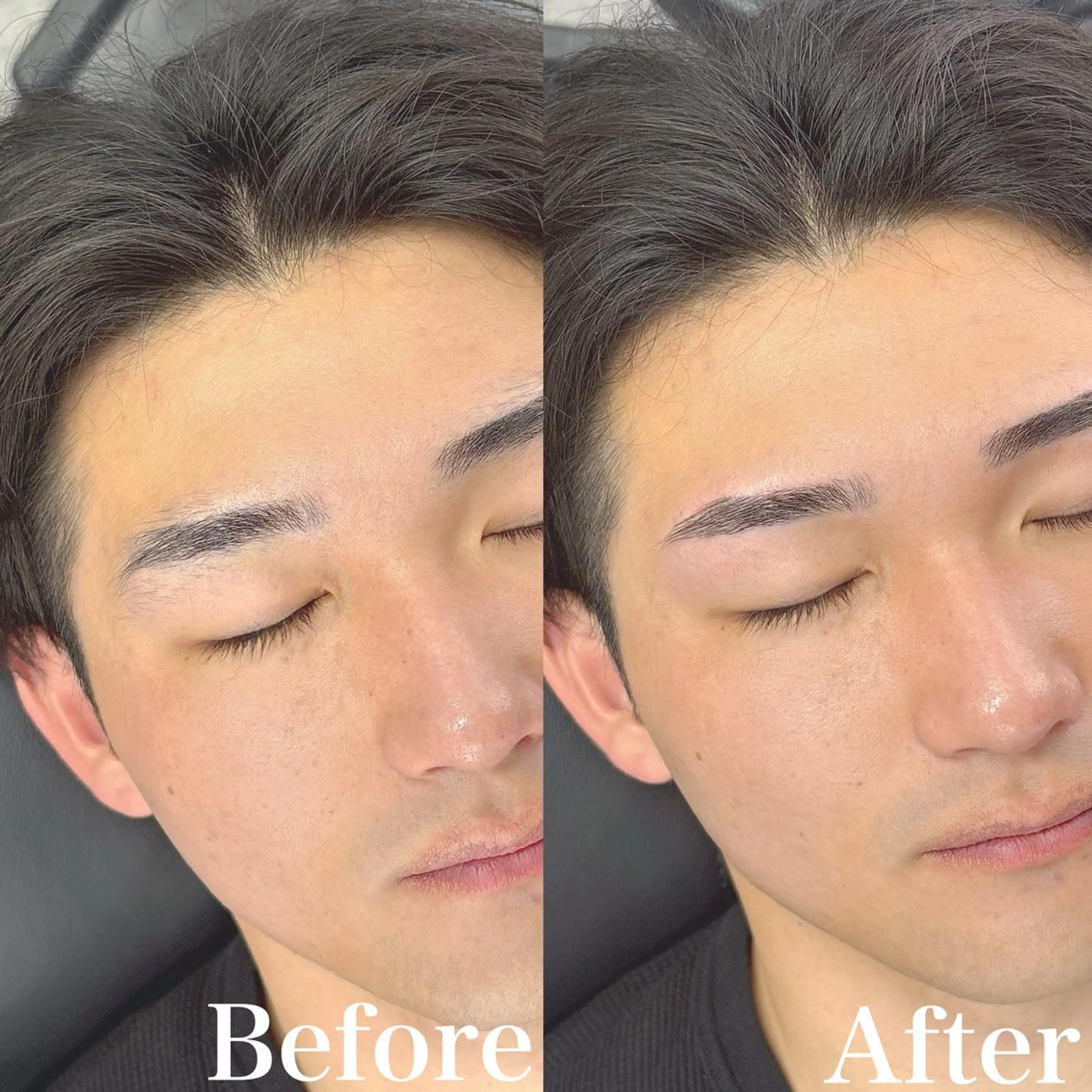メンズ アイブロウ ワックス脱毛 眉カット 18日空きあり Yusukeの眉毛・アイブロウイメージ