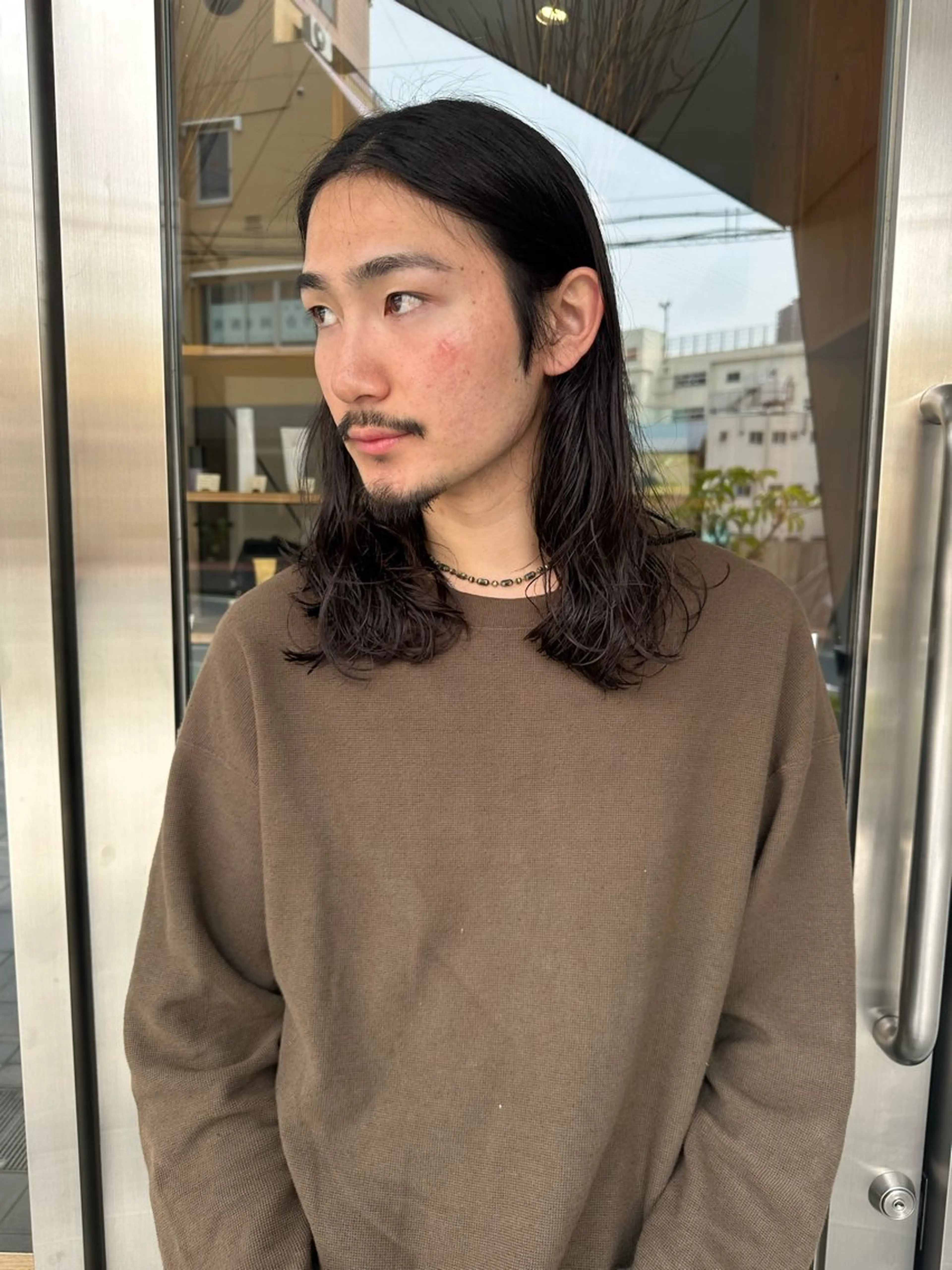 ミディアム パーマ 渋谷　無料カット /コウシロウのヘアスタイル