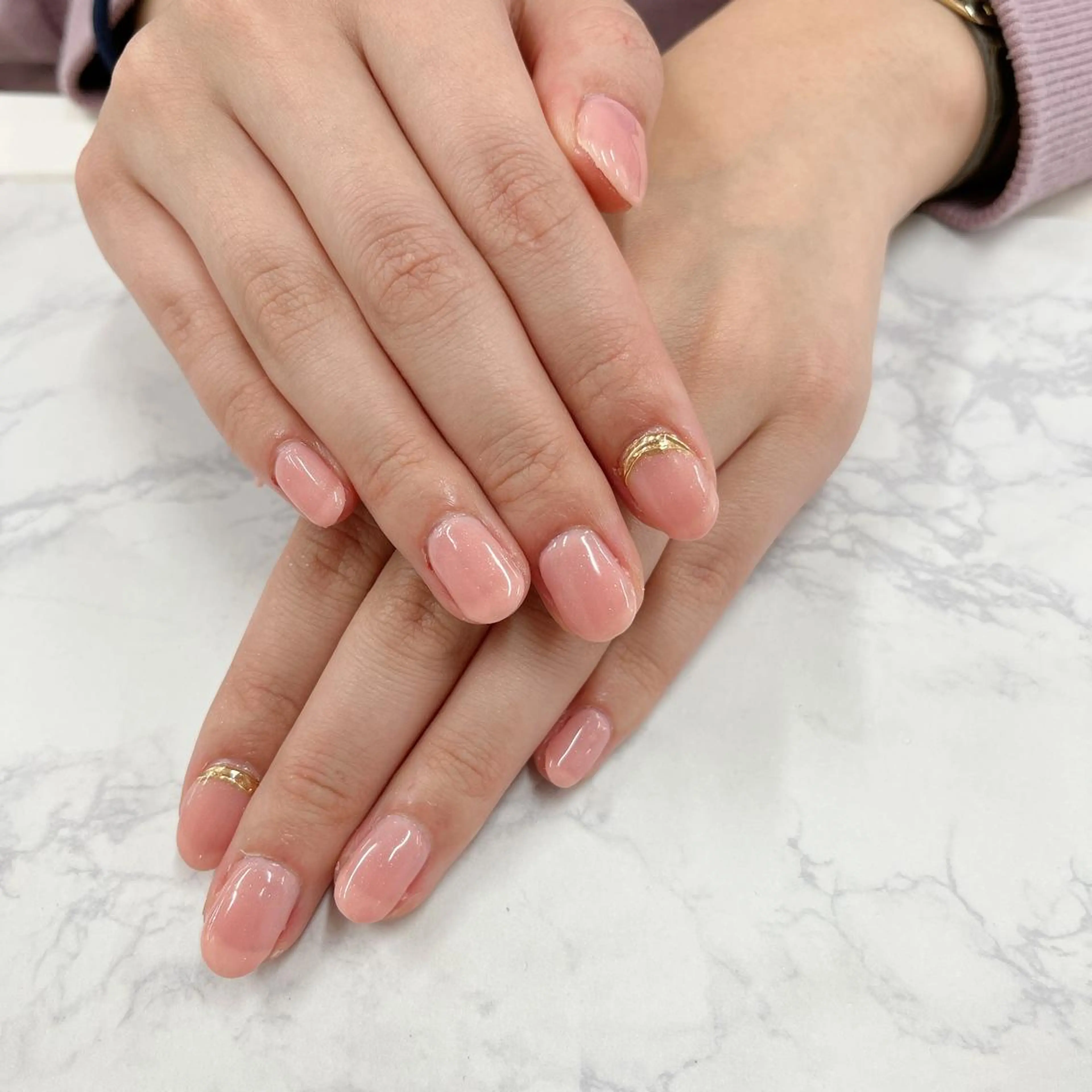 ネイル アートネイル ワンカラーネイル Bianca TORII🌞のネイルデザイン