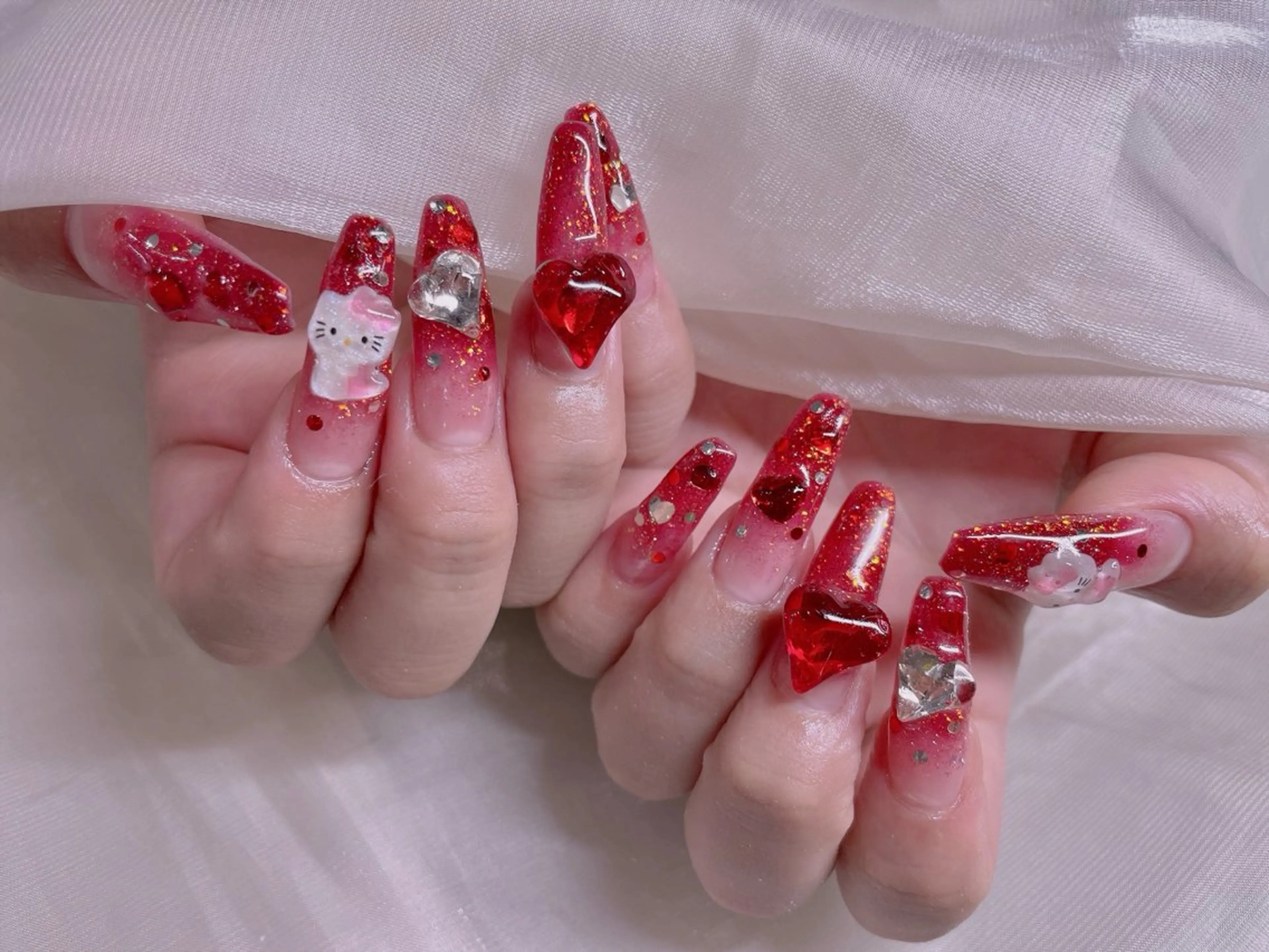 ネイル 長さだし専門店 M2　rikaのネイルデザイン