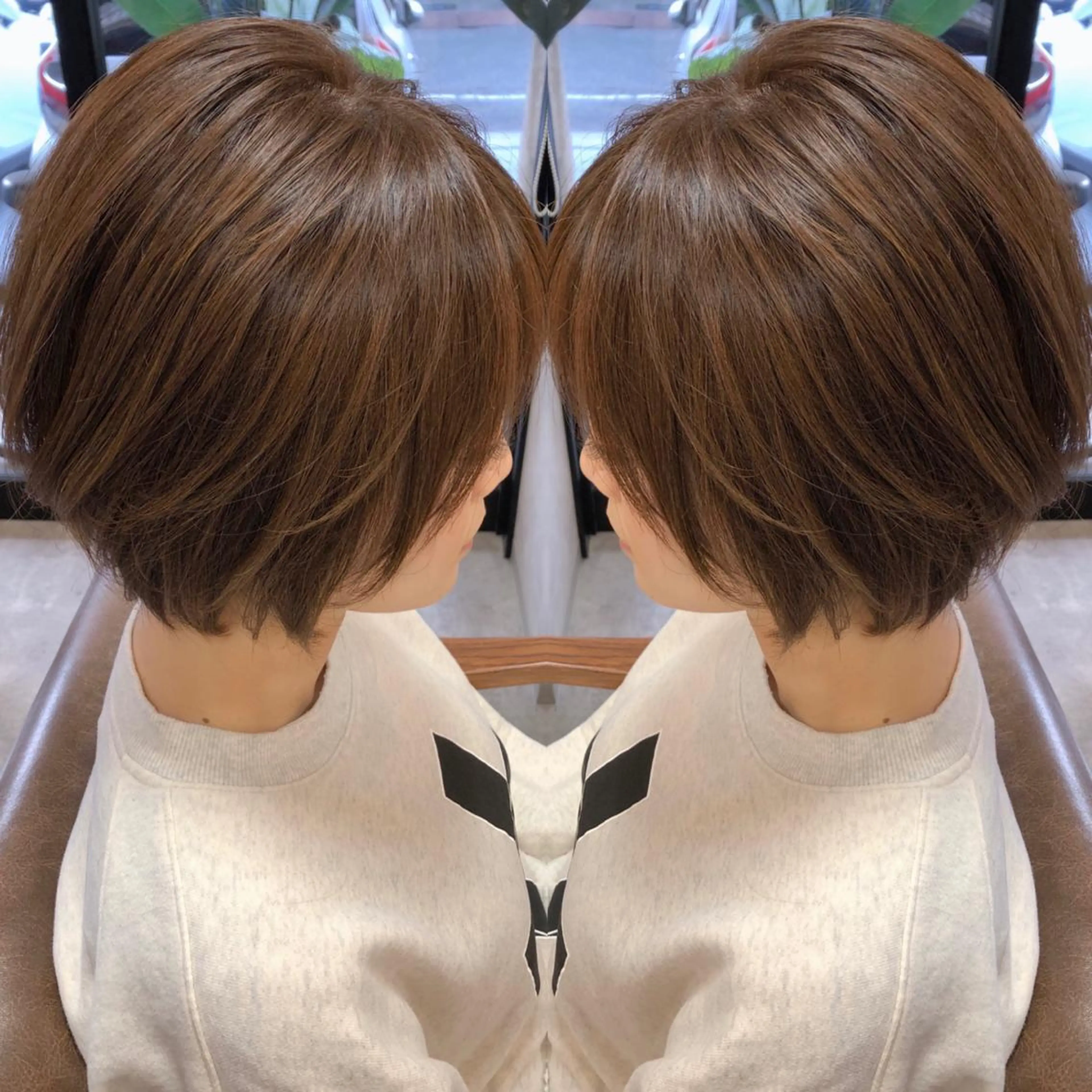 ショート カラー ショートヘア カット ヘアカラー トリートメント RIENSリエンス ✂️木村康二✂️のヘアスタイル