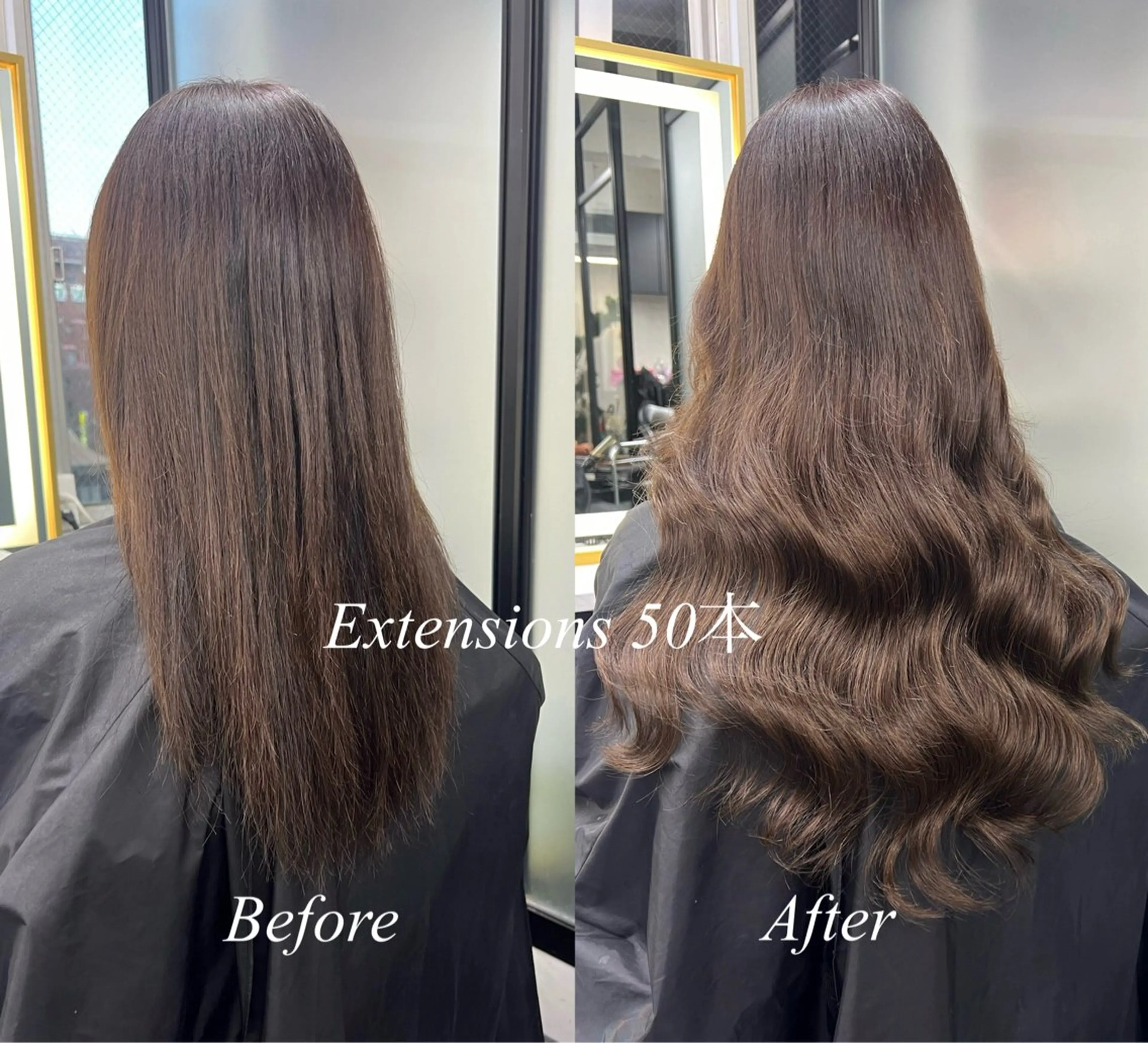 ロング カラー シールエクステ ハイトーンカラー エクステ ヘアカラー エクステ シールエクステ特化 ハイトーン、NANAのヘアスタイル