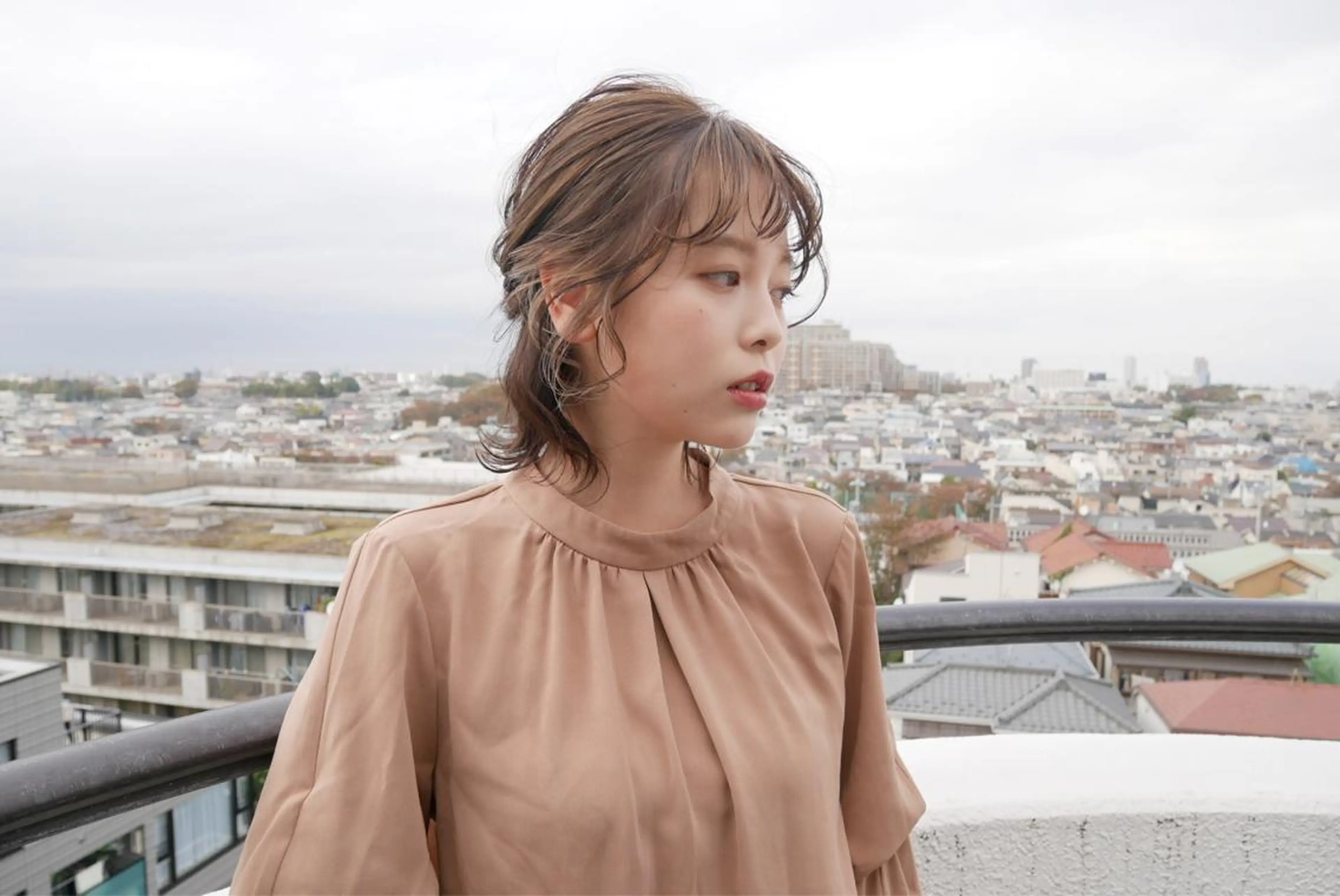 ミディアム カラー 川口髪質改善ウルトワ 🌈毛島健樹🌈のヘアスタイル