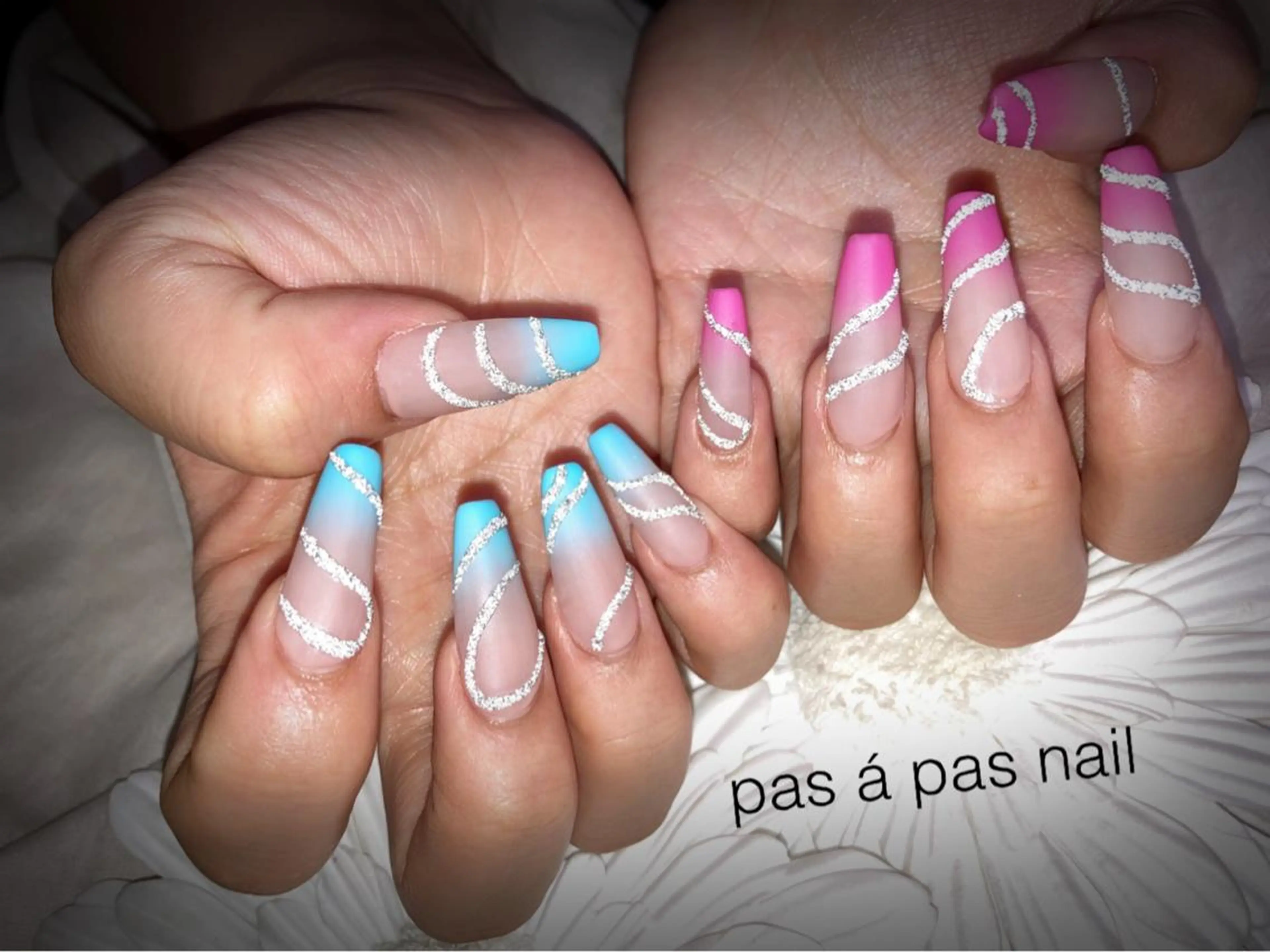 【リピーター様】スカルプ🦋10本アートの写真