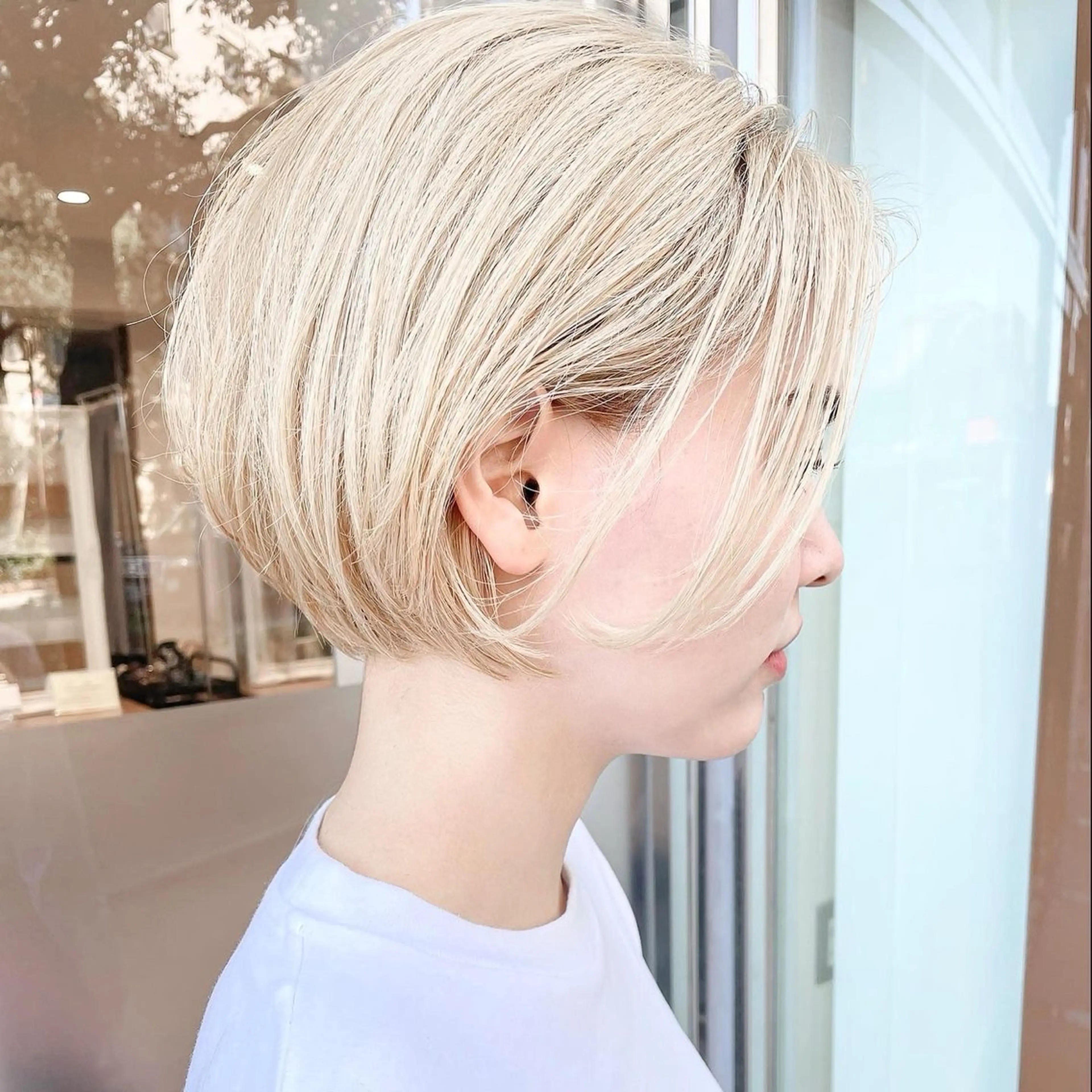 ショート 三鷹で1番ショート ボブをカットする新谷のヘアスタイル