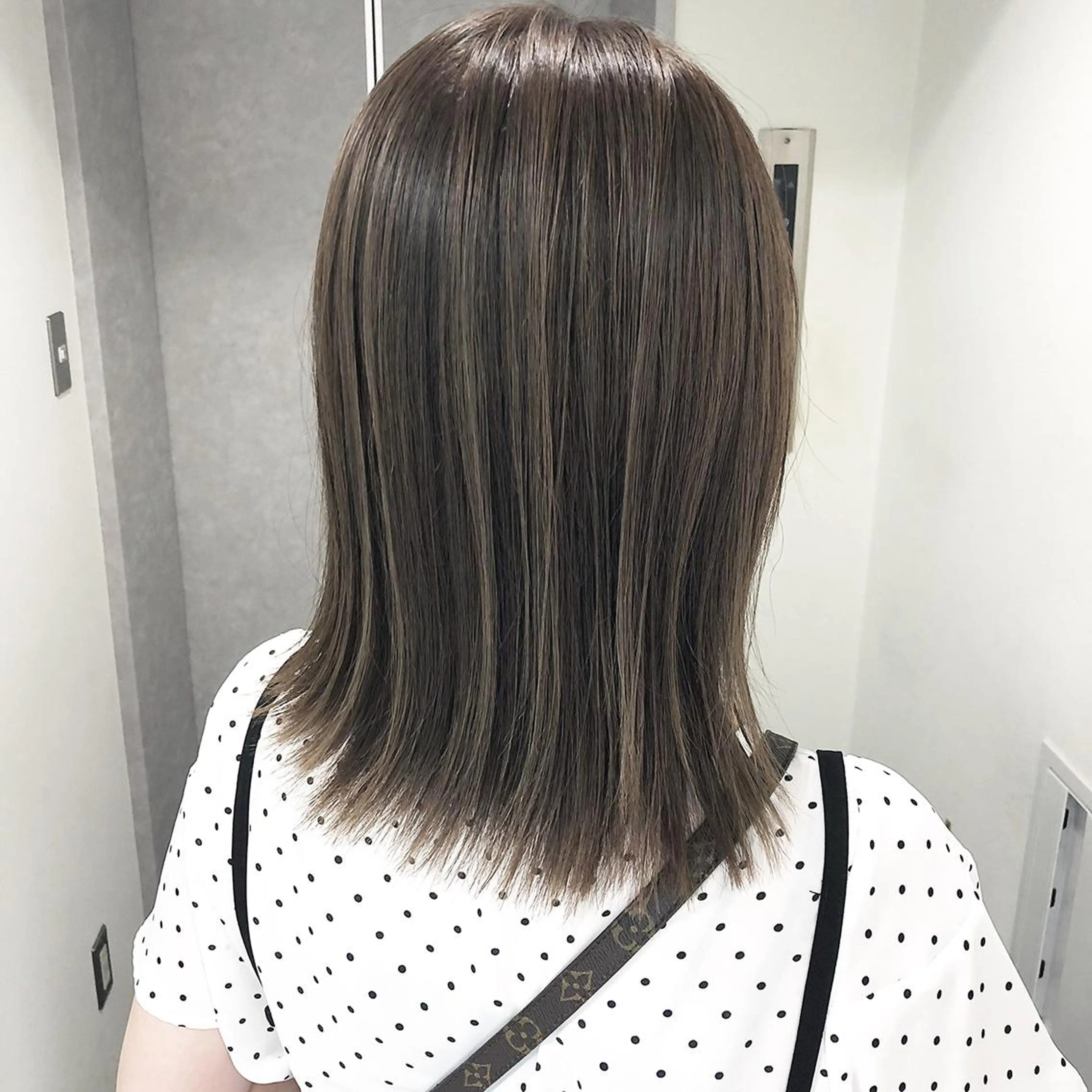 ミディアム カット ヘアカラー トリートメント [仙台髪質改善]小原 弘之のヘアスタイル