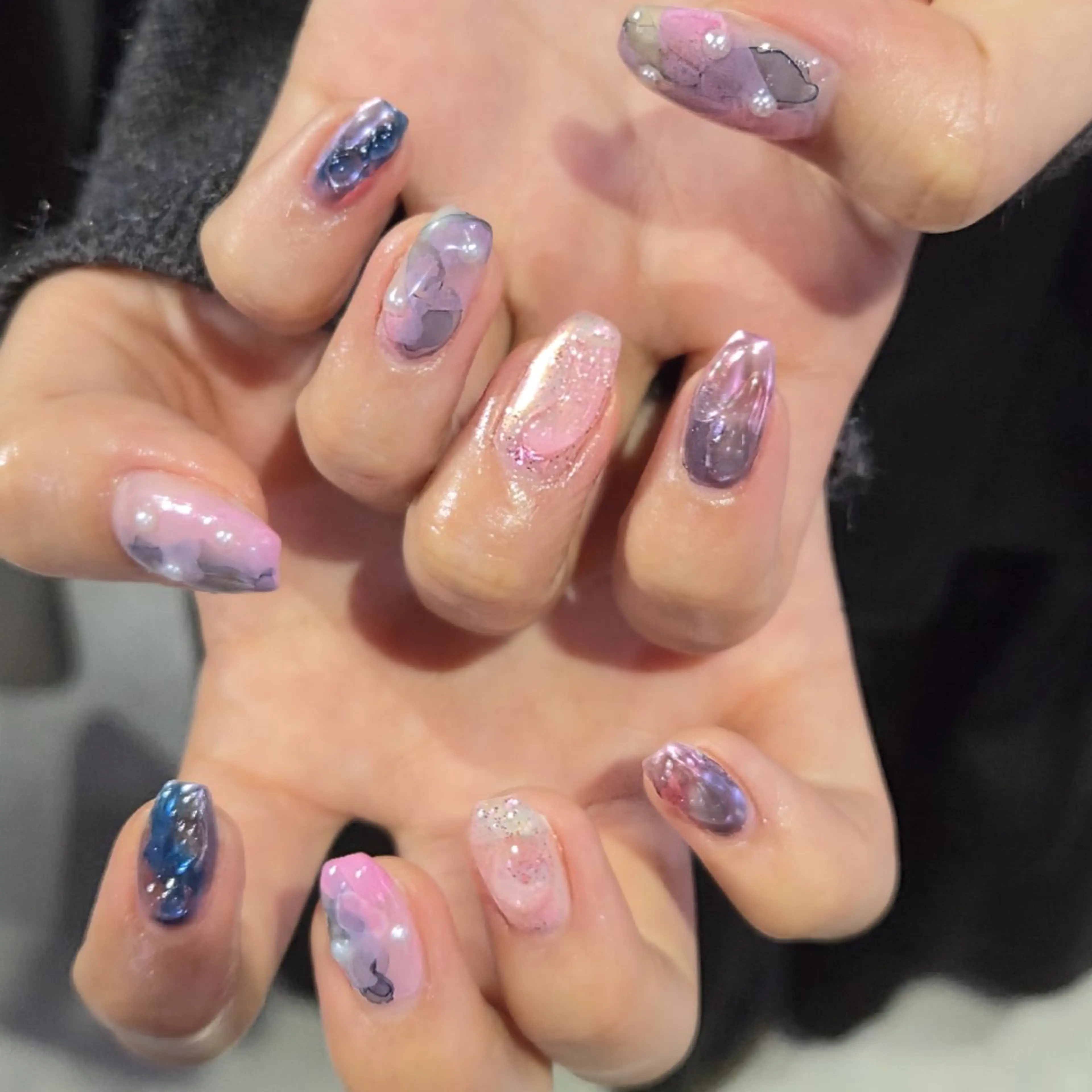 ネイル ハンドネイル フットネイル MINAMI /個性派ニュアンス★のネイルデザイン