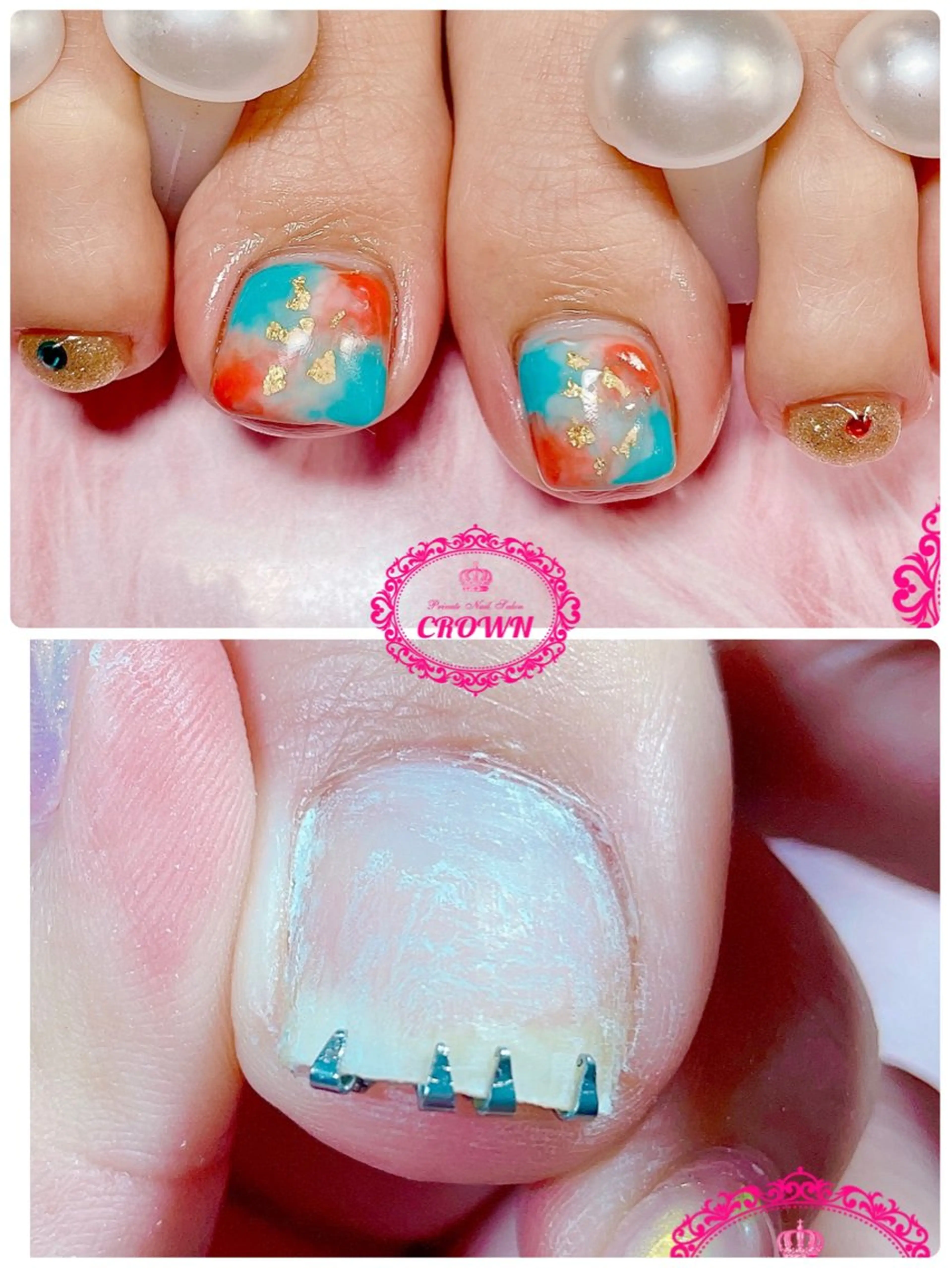 ネイル CROWN プライベートサロンのネイルデザイン