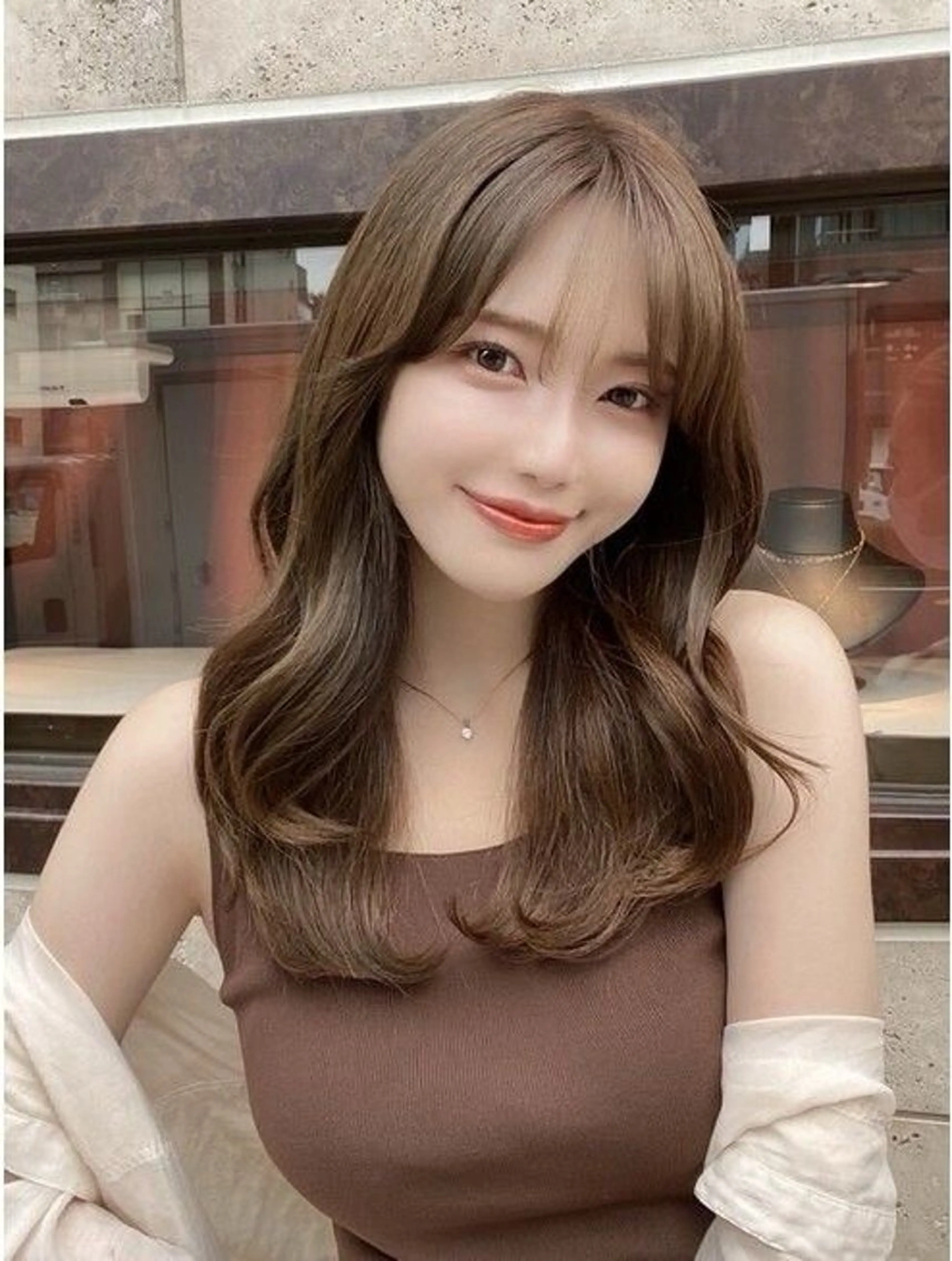 ミディアム 上品🤍韓国レイヤー /透明感🤍FUGAのヘアスタイル