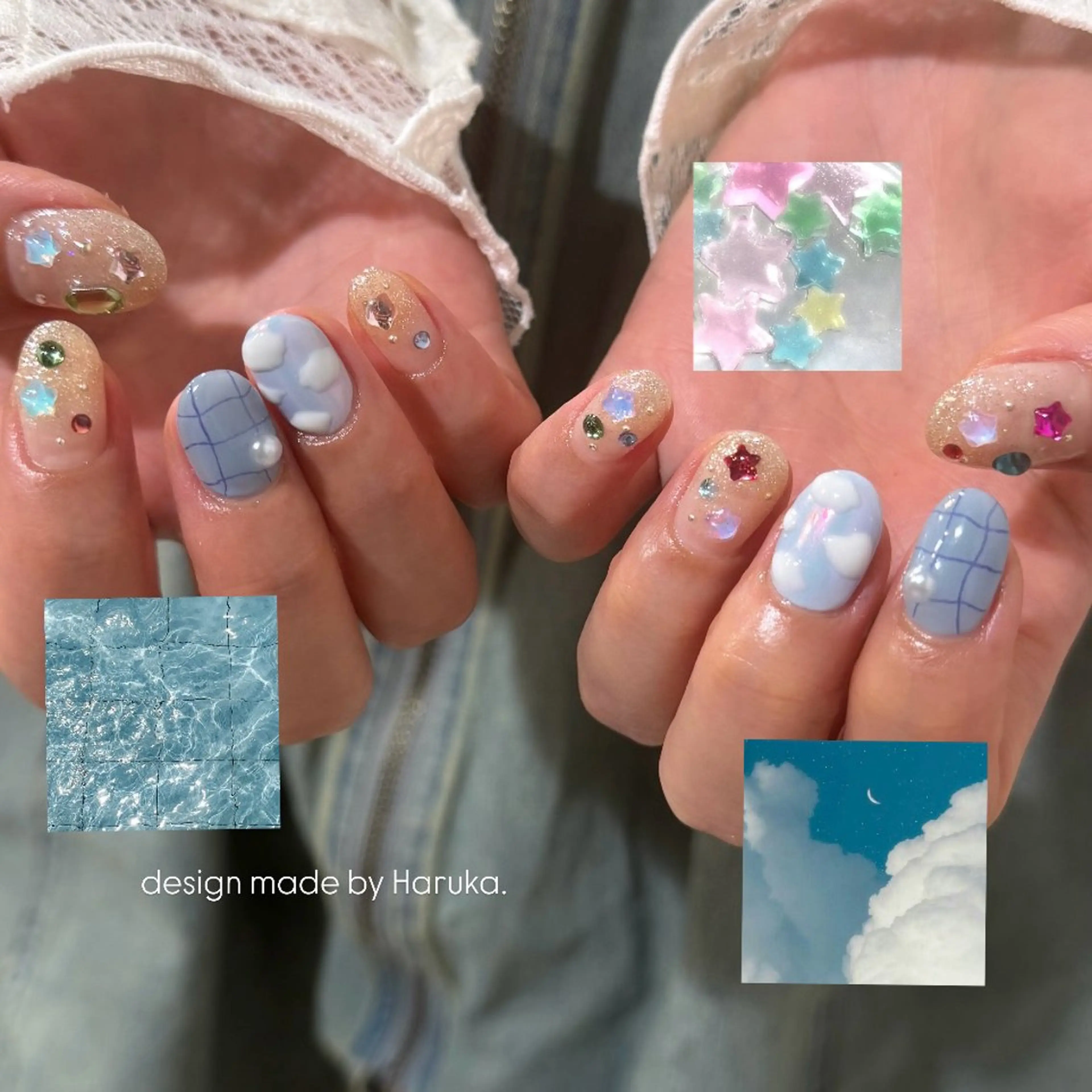 ネイル ハンドネイル にしぐち はるかのネイルデザイン