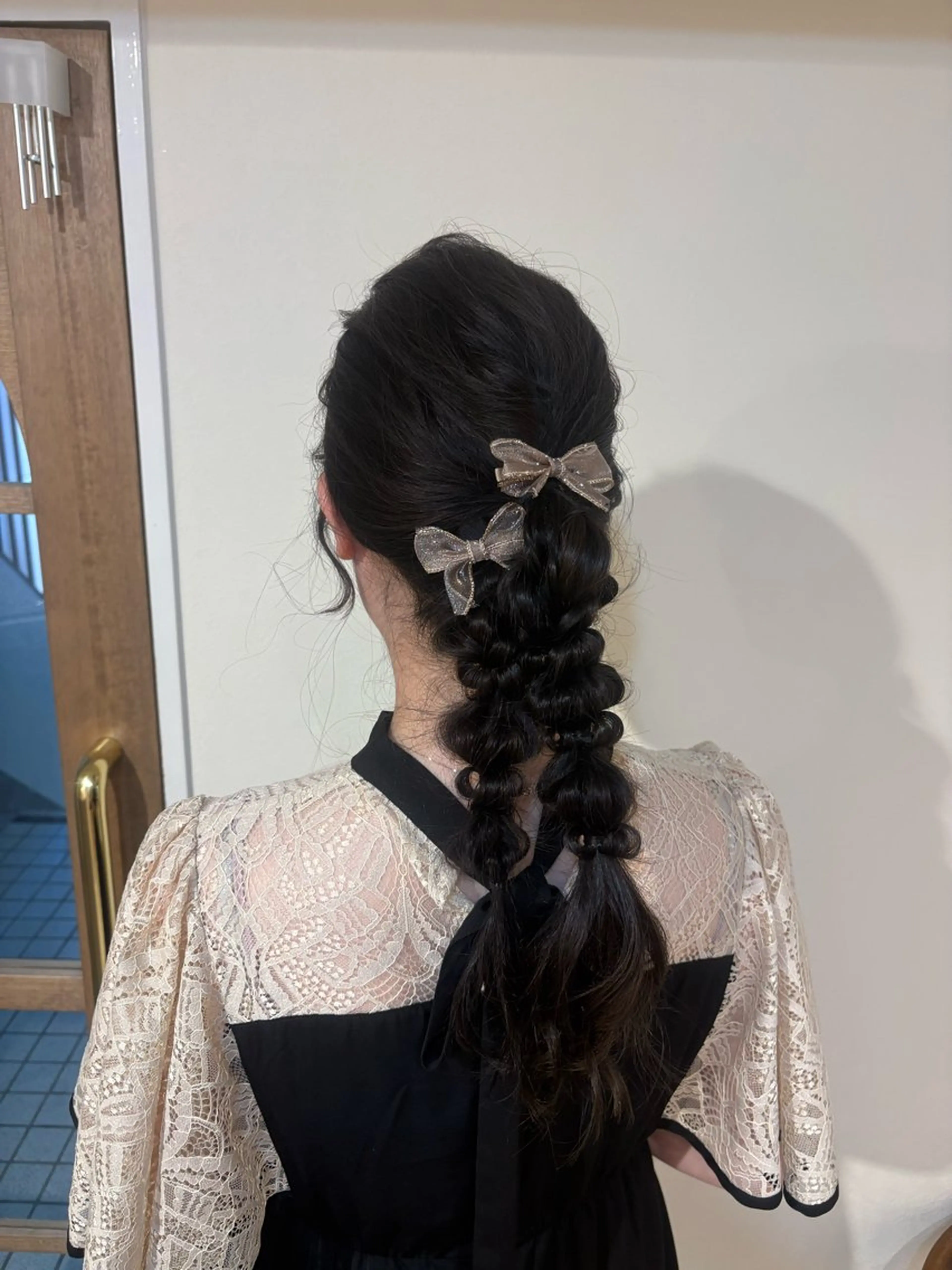 ヘアアレンジ 能地 菜々美のヘアスタイル