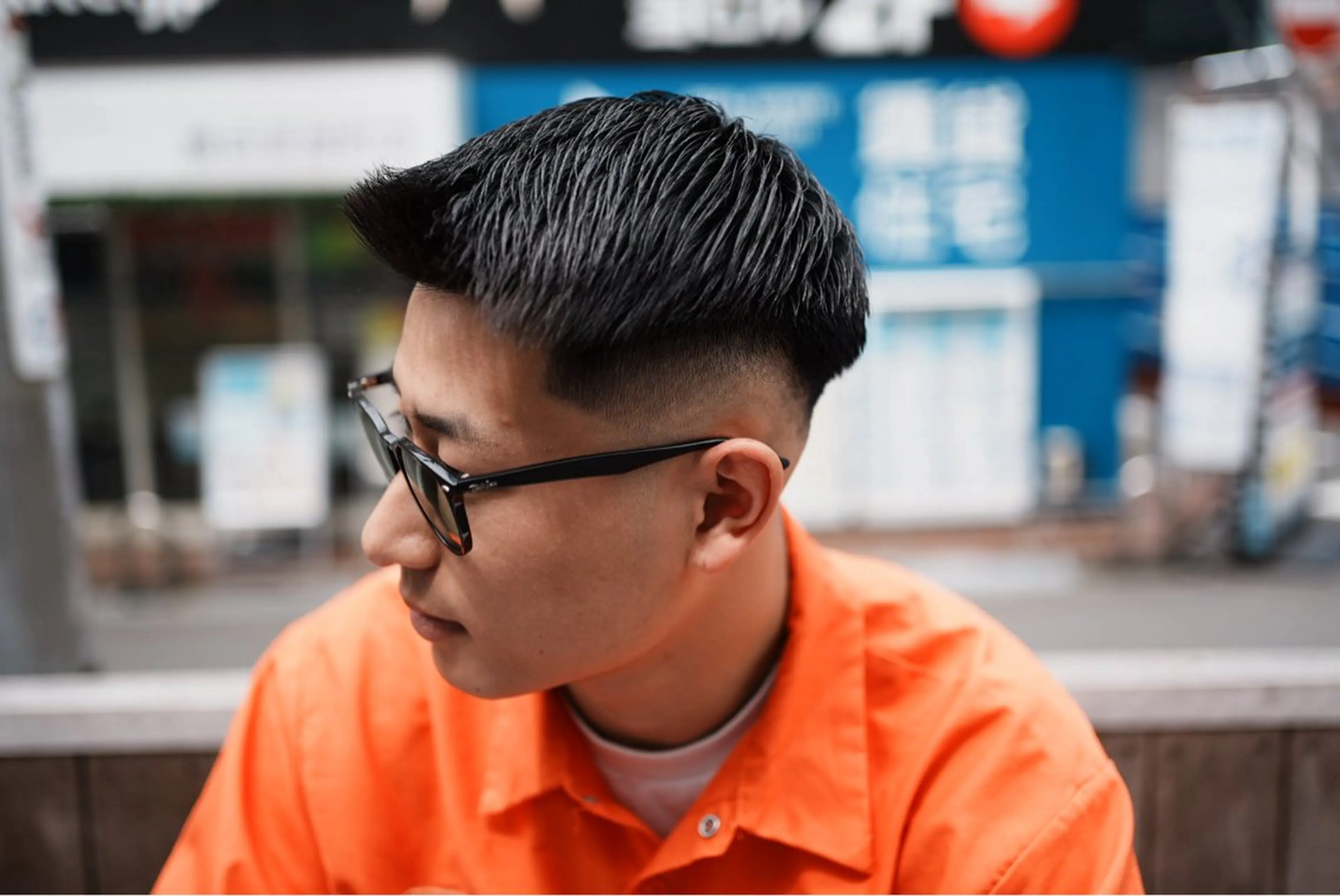 ショート メンズ フェードカット スキンフェード カット トリートメント ヘアセット メンズサロン ANSWERのヘアスタイル