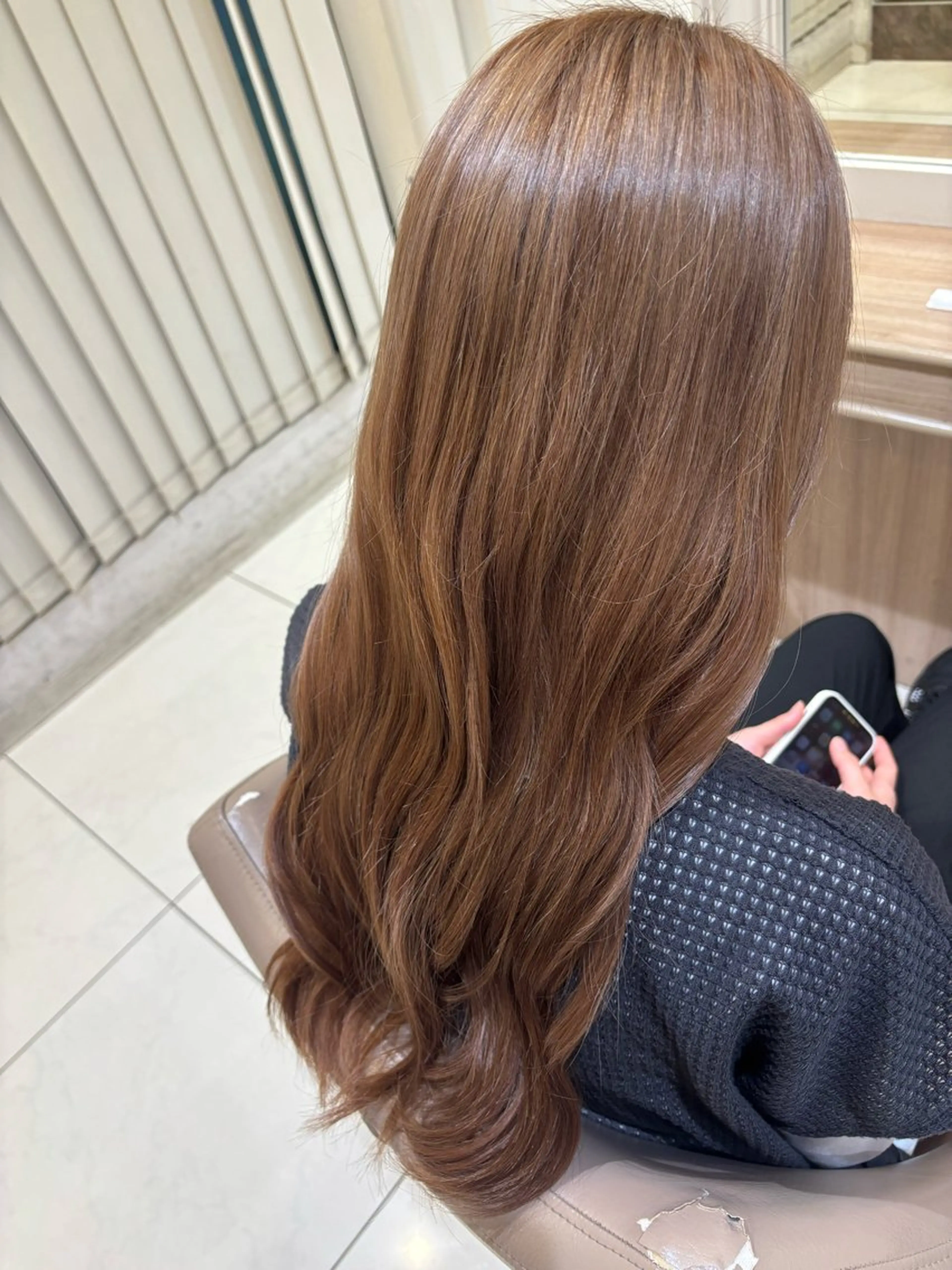 カラー カラーモデル募集中 ヒライミハネのヘアスタイル