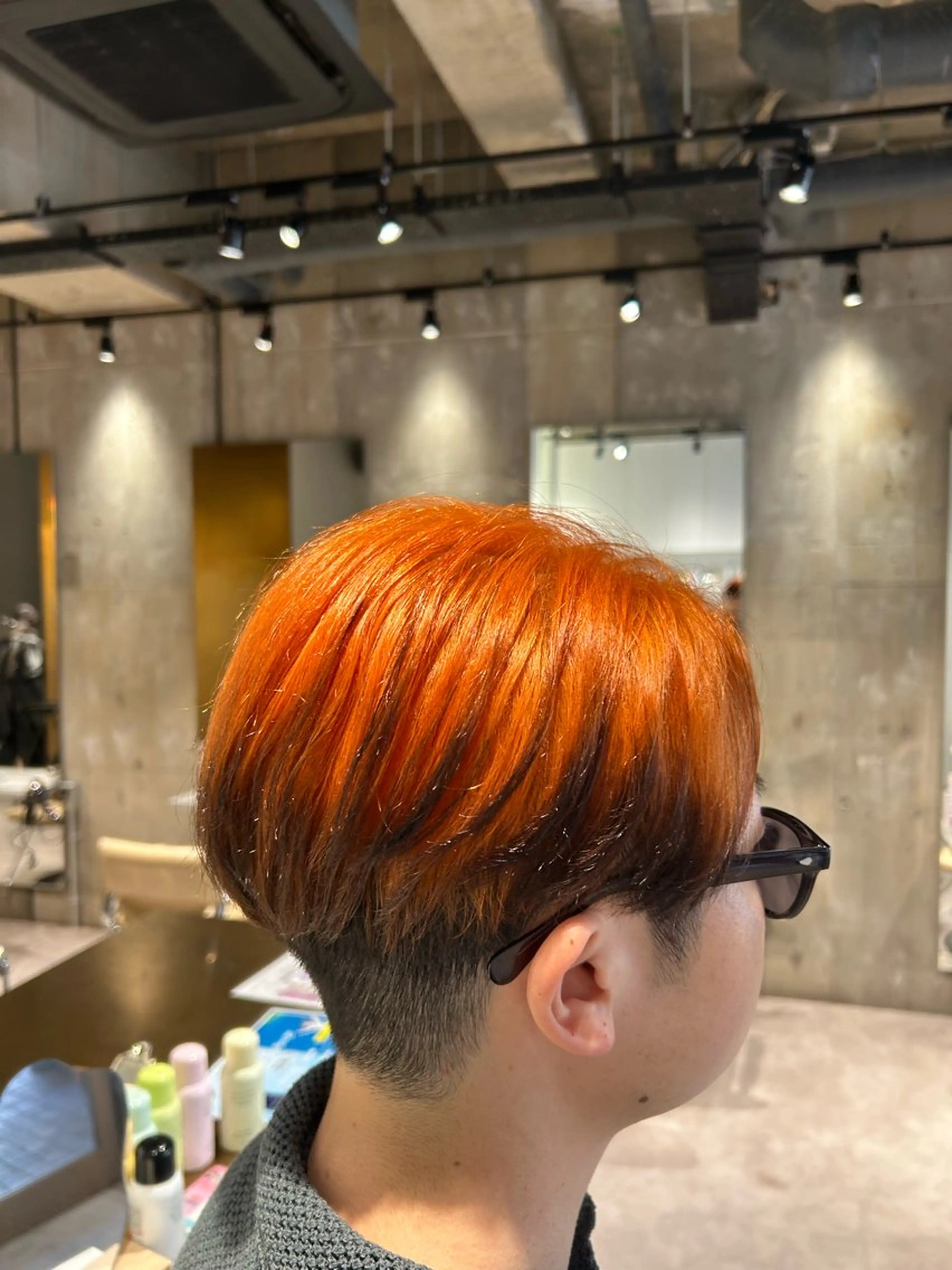 カラー メンズ デザインカラー 無料ショートモデル 募集✔️SEIYAのヘアスタイル