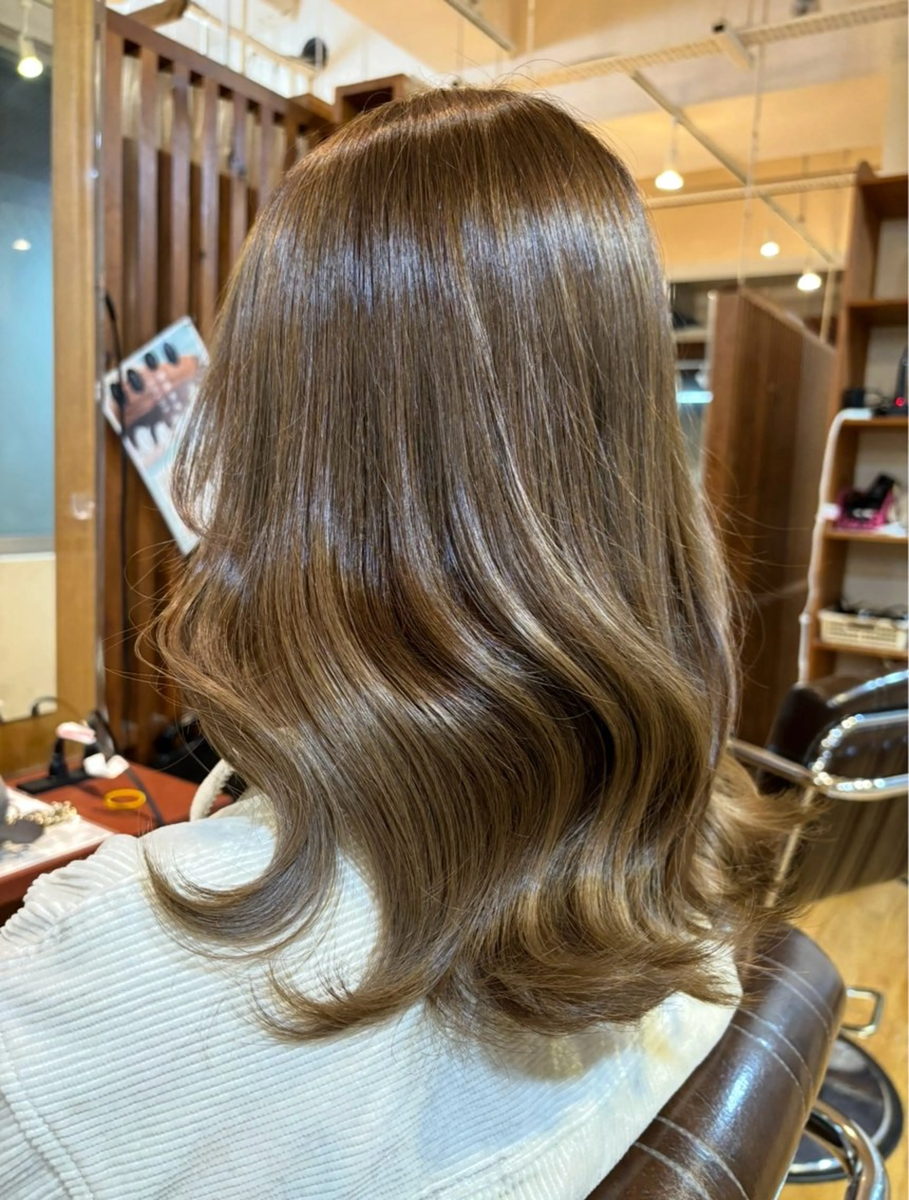 セミロング BLITZ R-EVOLUT所属・BLITZ Nana❤️‍🔥のヘアスタイル