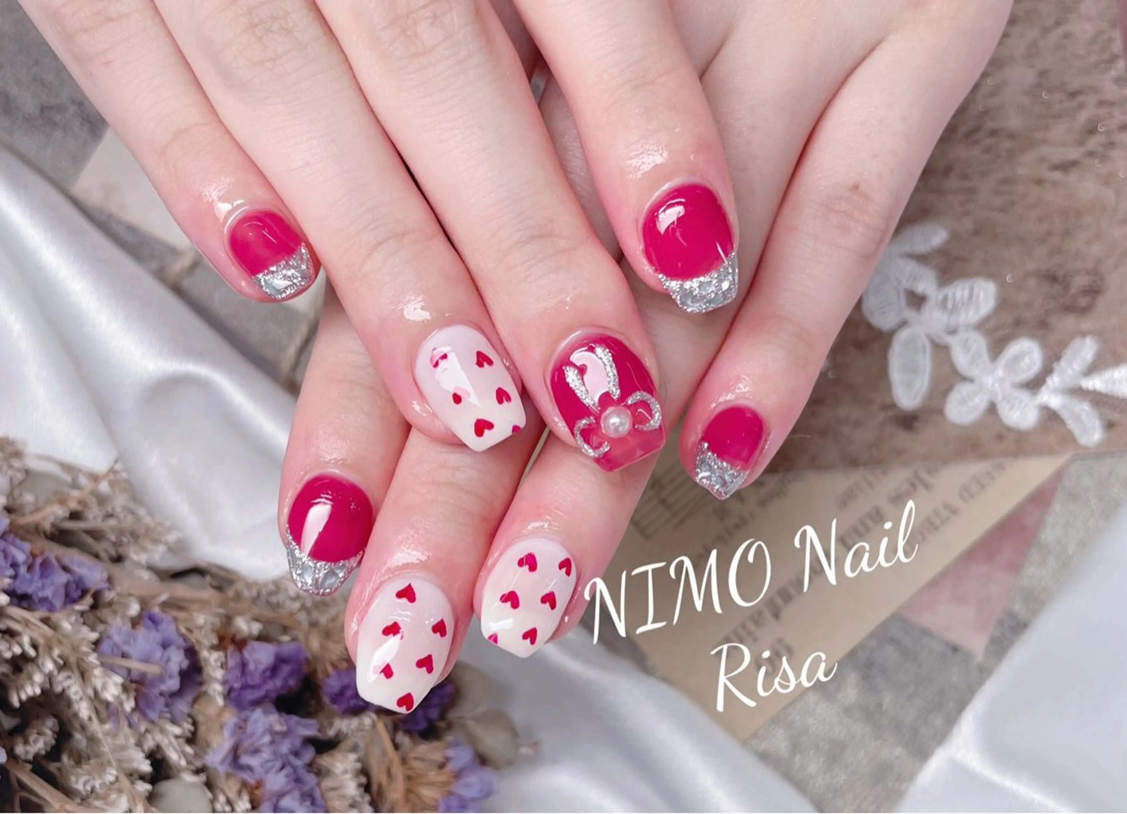 ネイル ハンドネイル RI SA☀️ リサのネイルデザイン