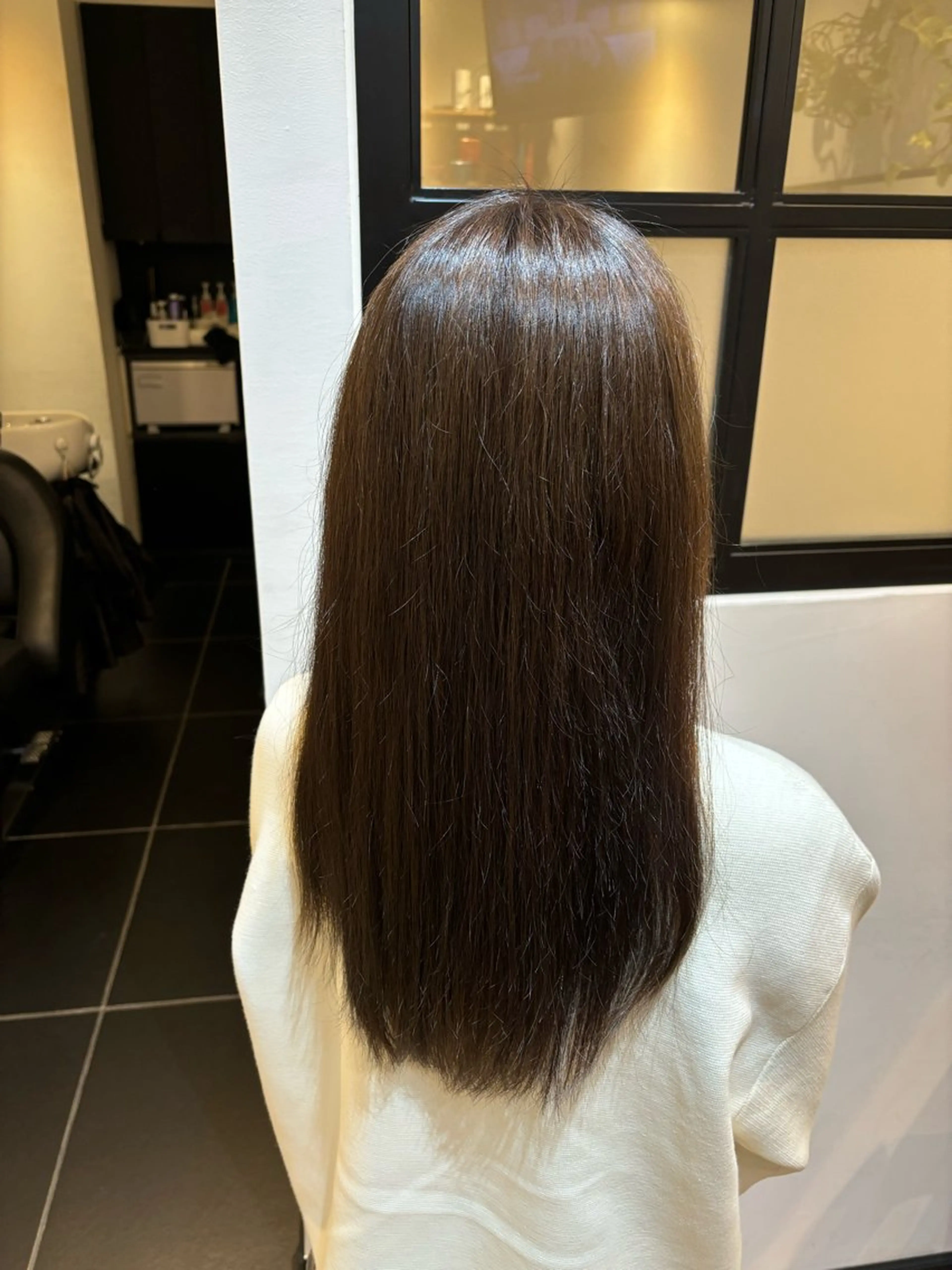 ロング ヘアカラー トリートメント Kiara ⭐️のヘアスタイル