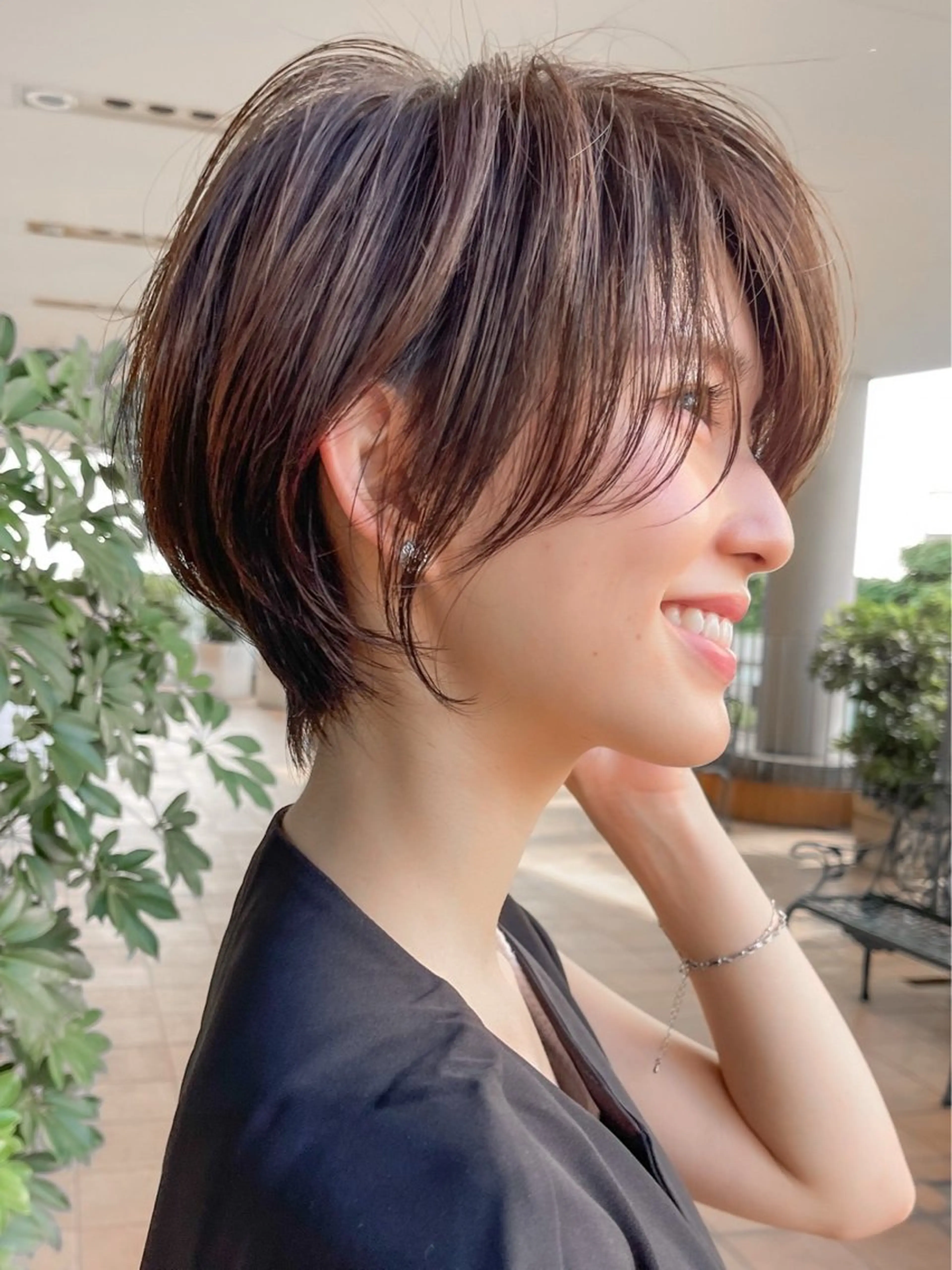 ショート 小北 つつみのヘアスタイル