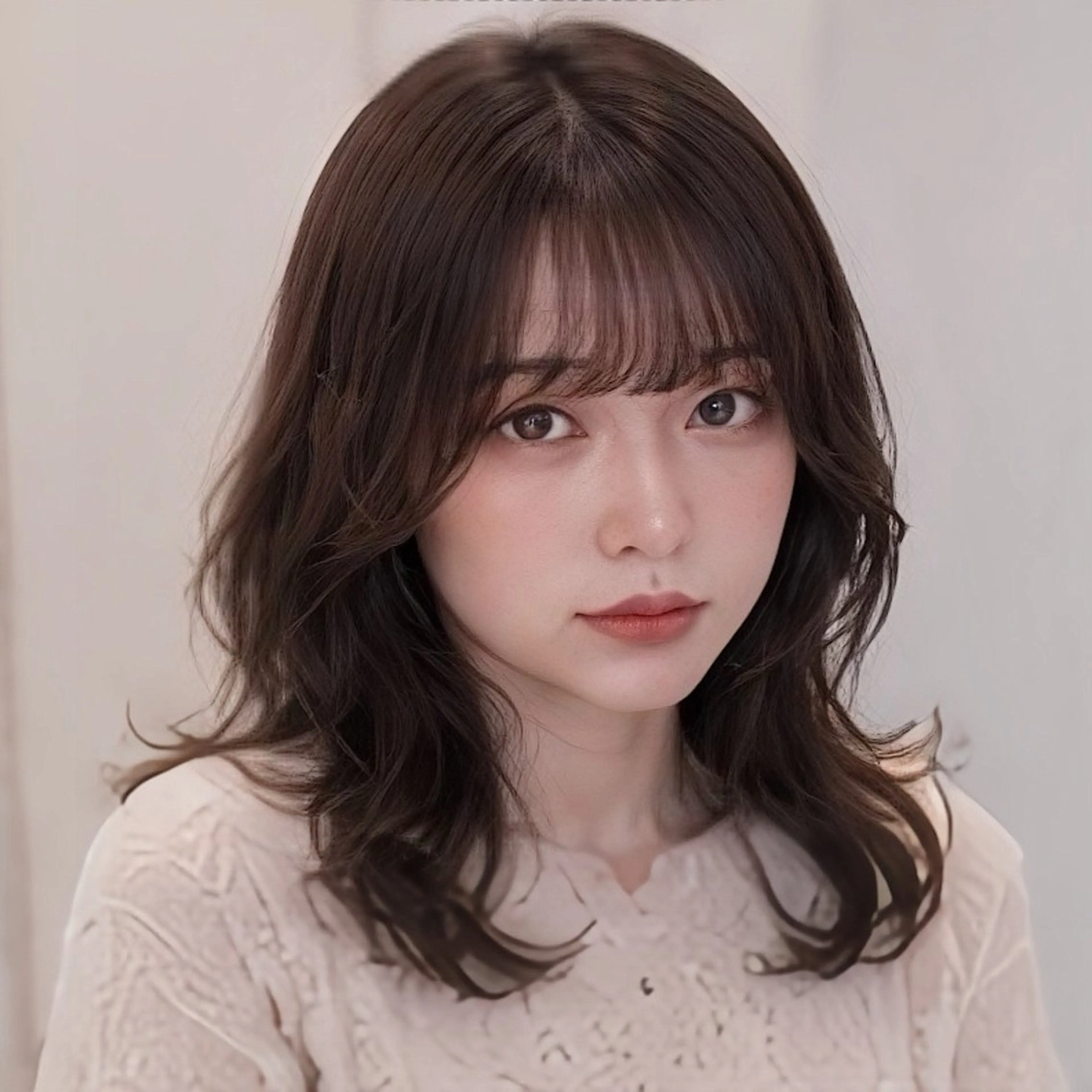 セミロング 池袋/前髪/顔周り 🎀髪質改善おばかんのヘアスタイル
