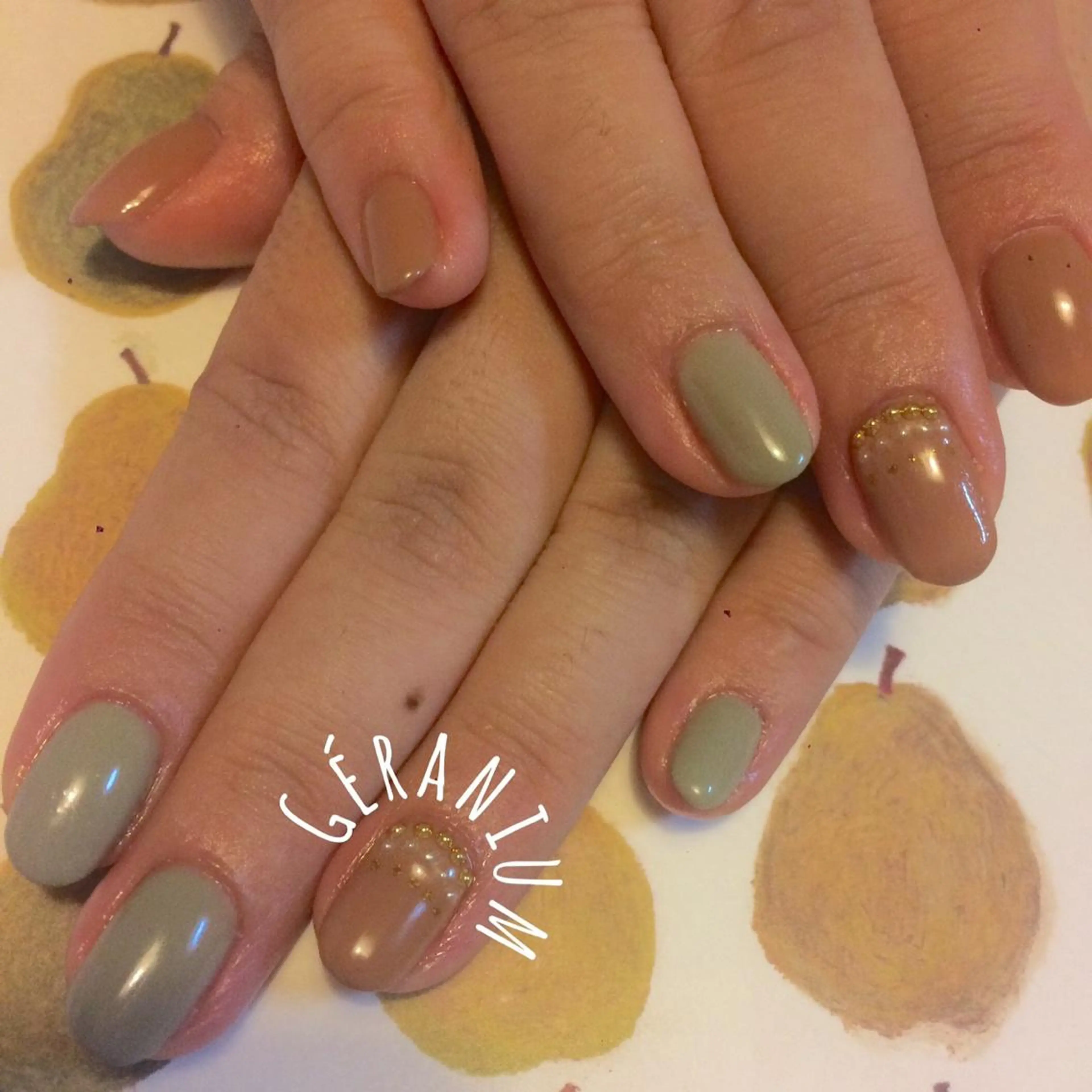 ネイル GéRanium Harukaのネイルデザイン