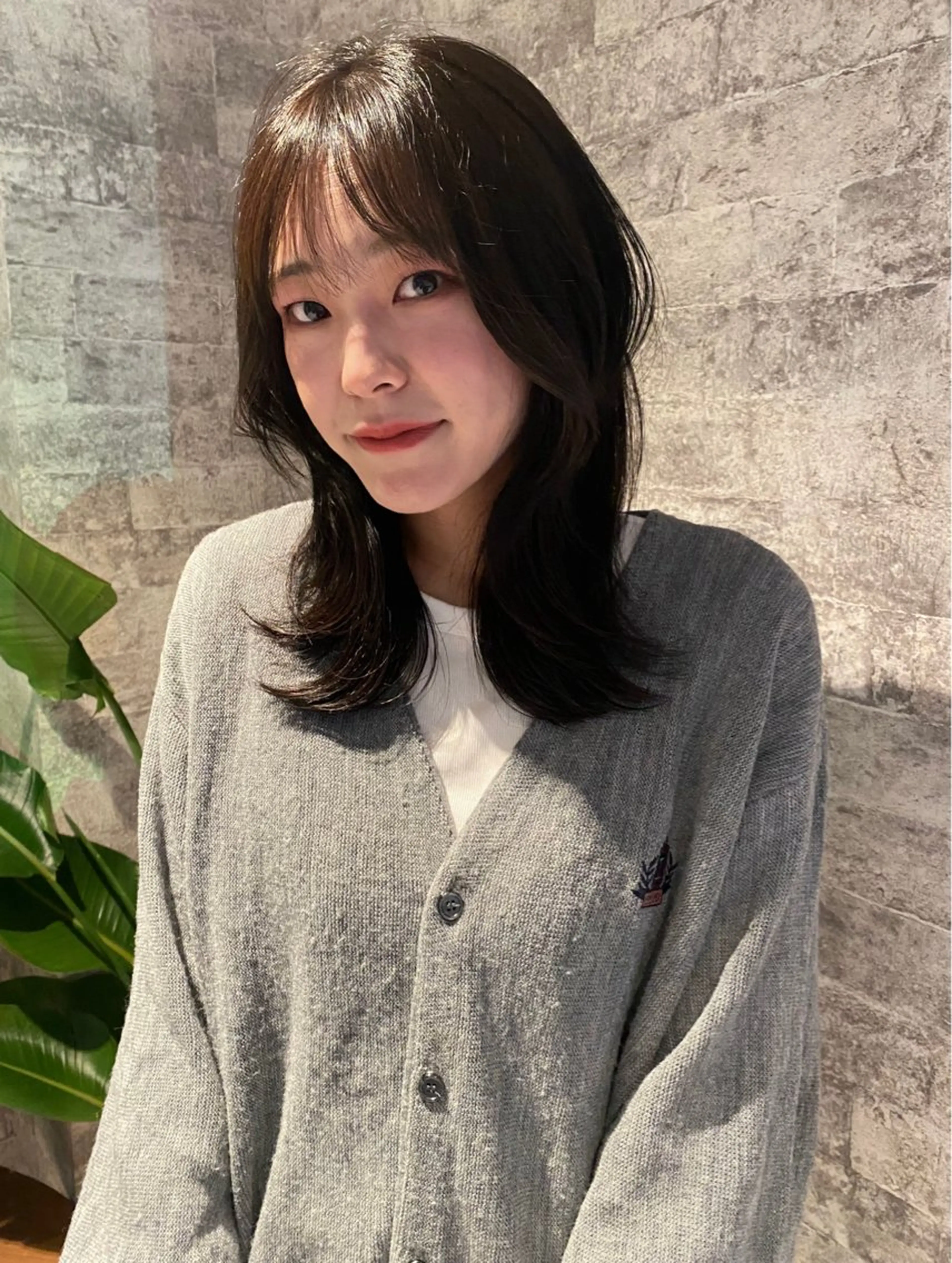 ミディアム カラー 透明感カラー カット ヘアカラー トリートメント mai / linoah˚✧のヘアスタイル