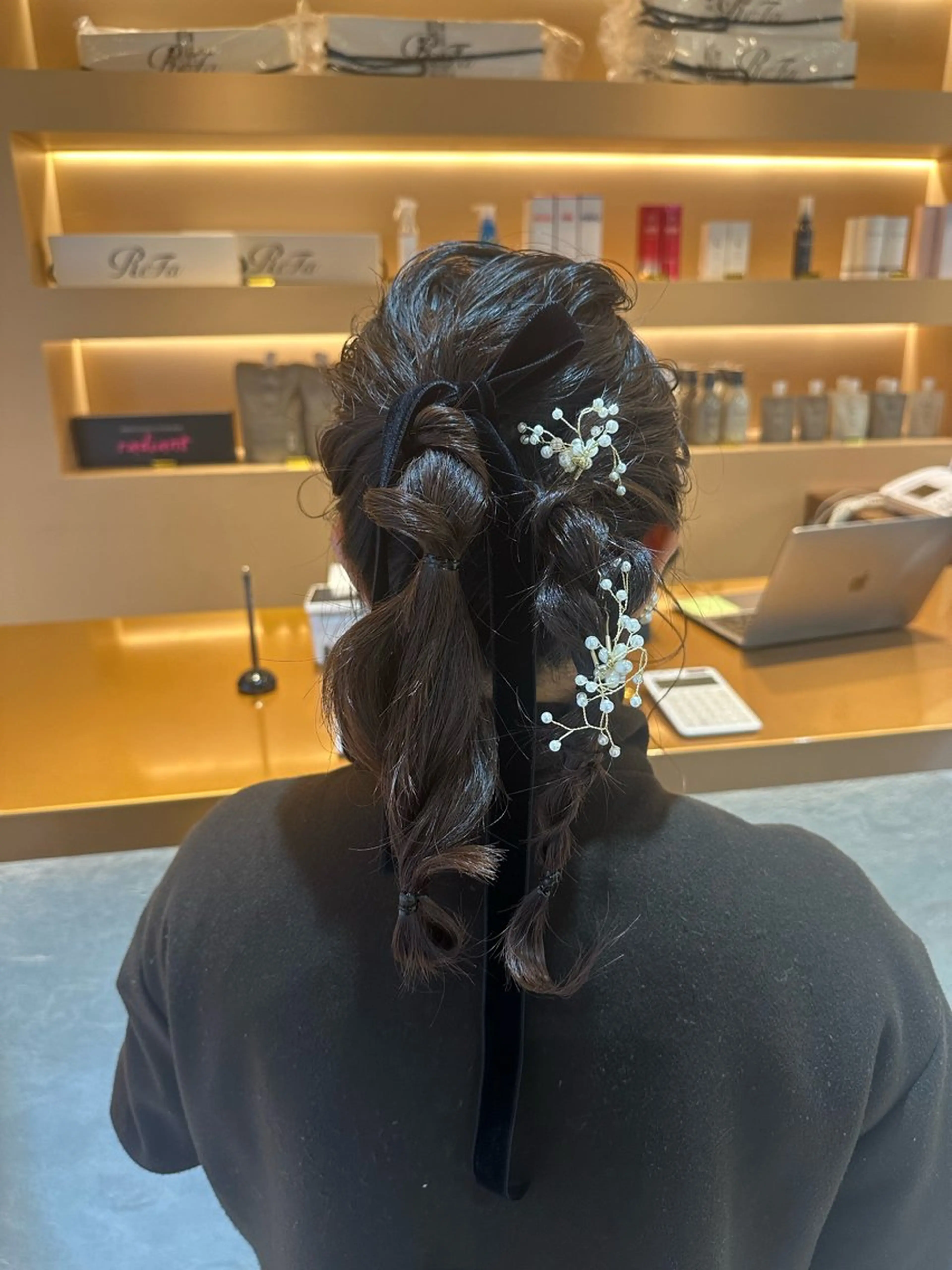 ミディアム ヘアセット AYAKA 下北沢suuのヘアスタイル