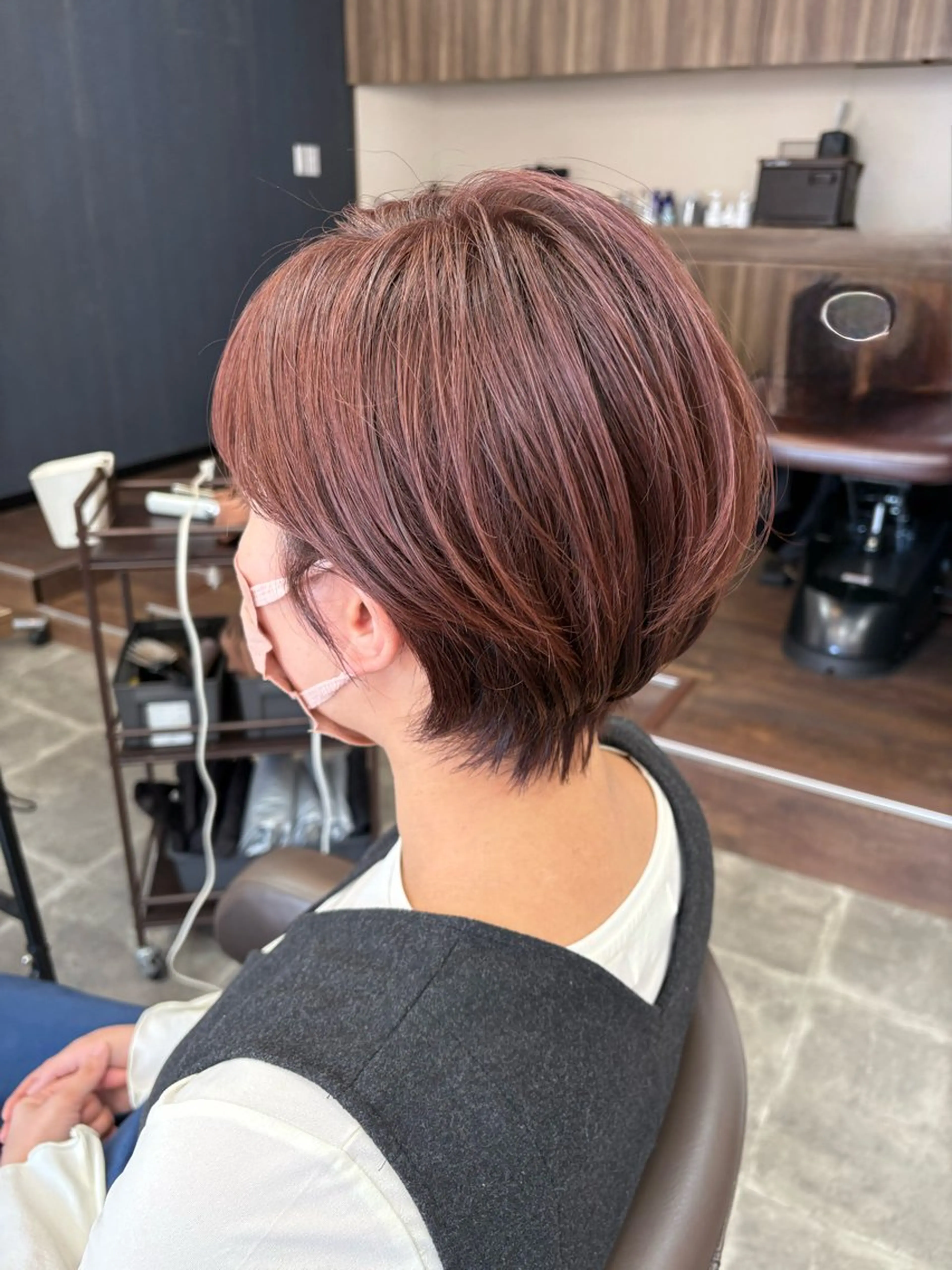 ショート カット ヘアカラー 野崎 由理／髪質改善のヘアスタイル