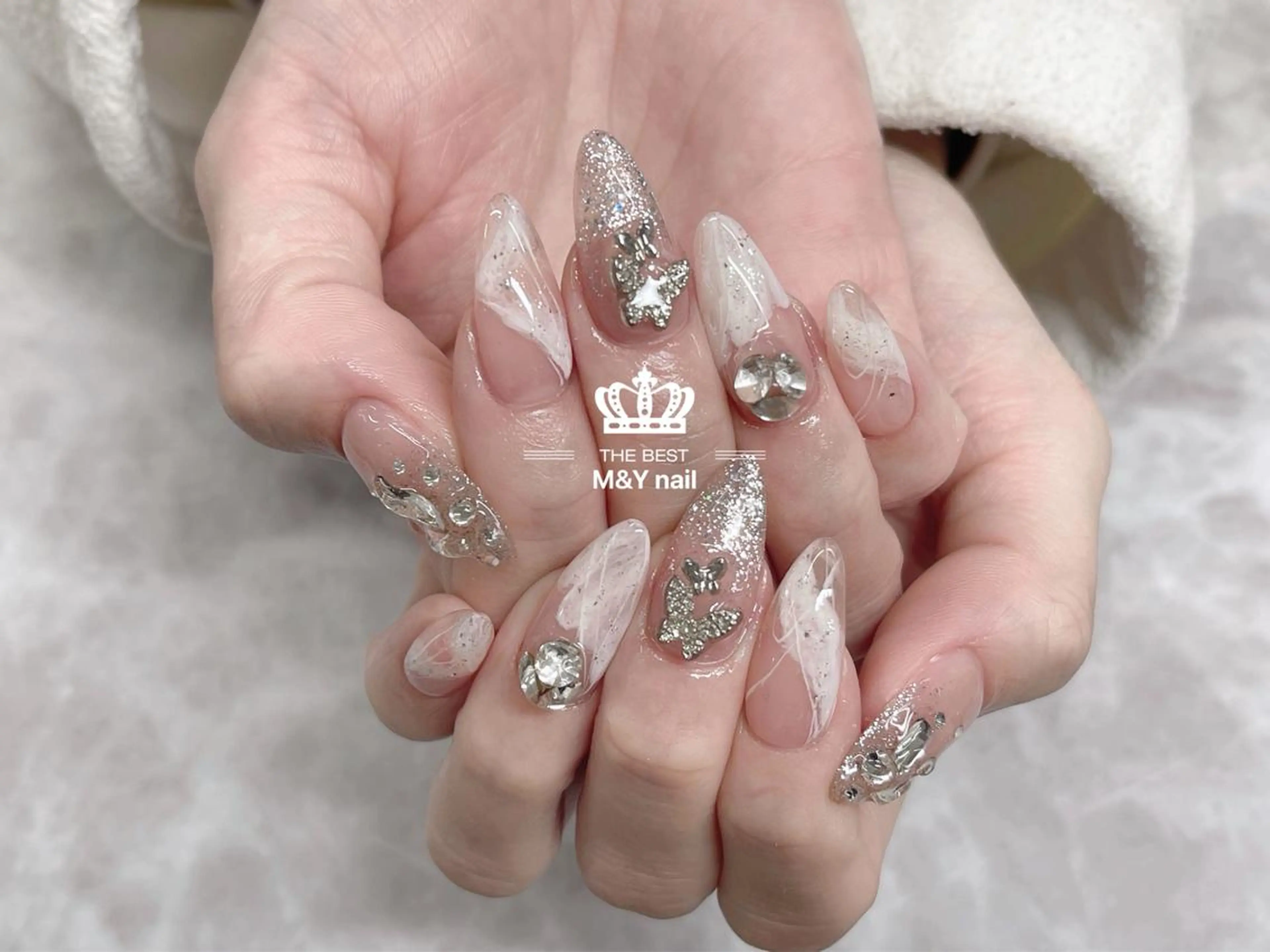 カラー ネイル ハンドネイル ハンドケア M&Y NailSalonのネイルデザイン