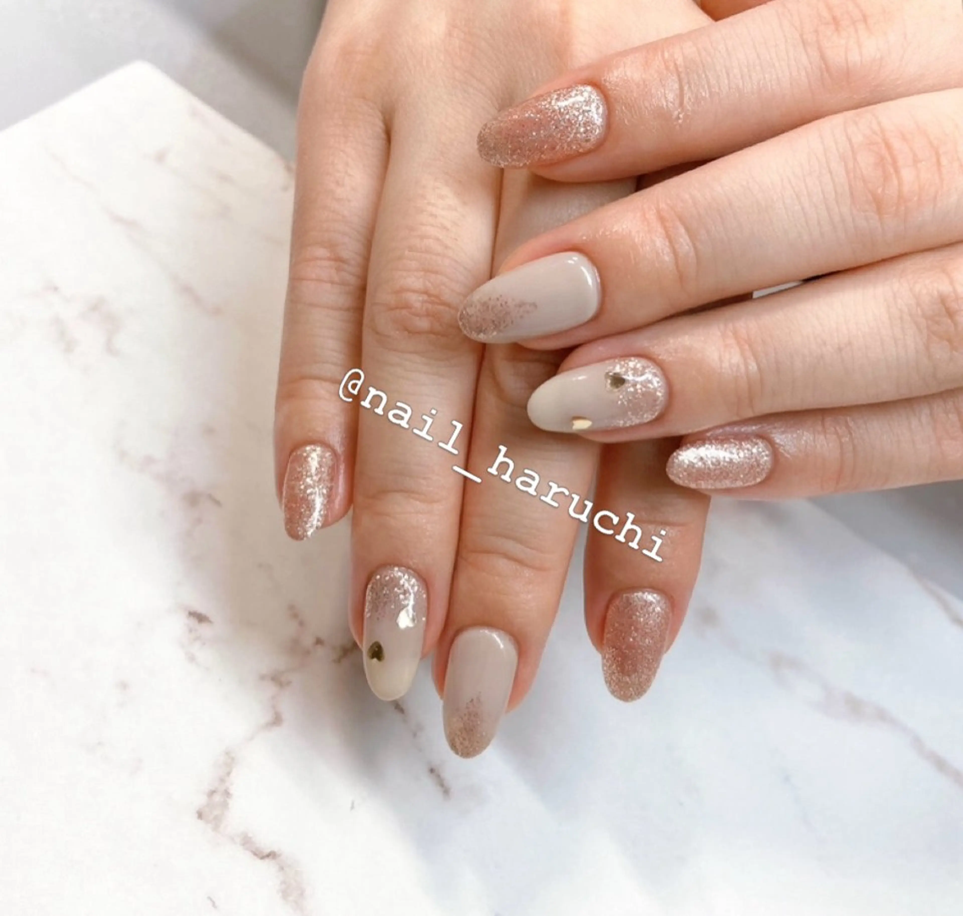ネイル ハンドネイル HaRu nailのネイルデザイン