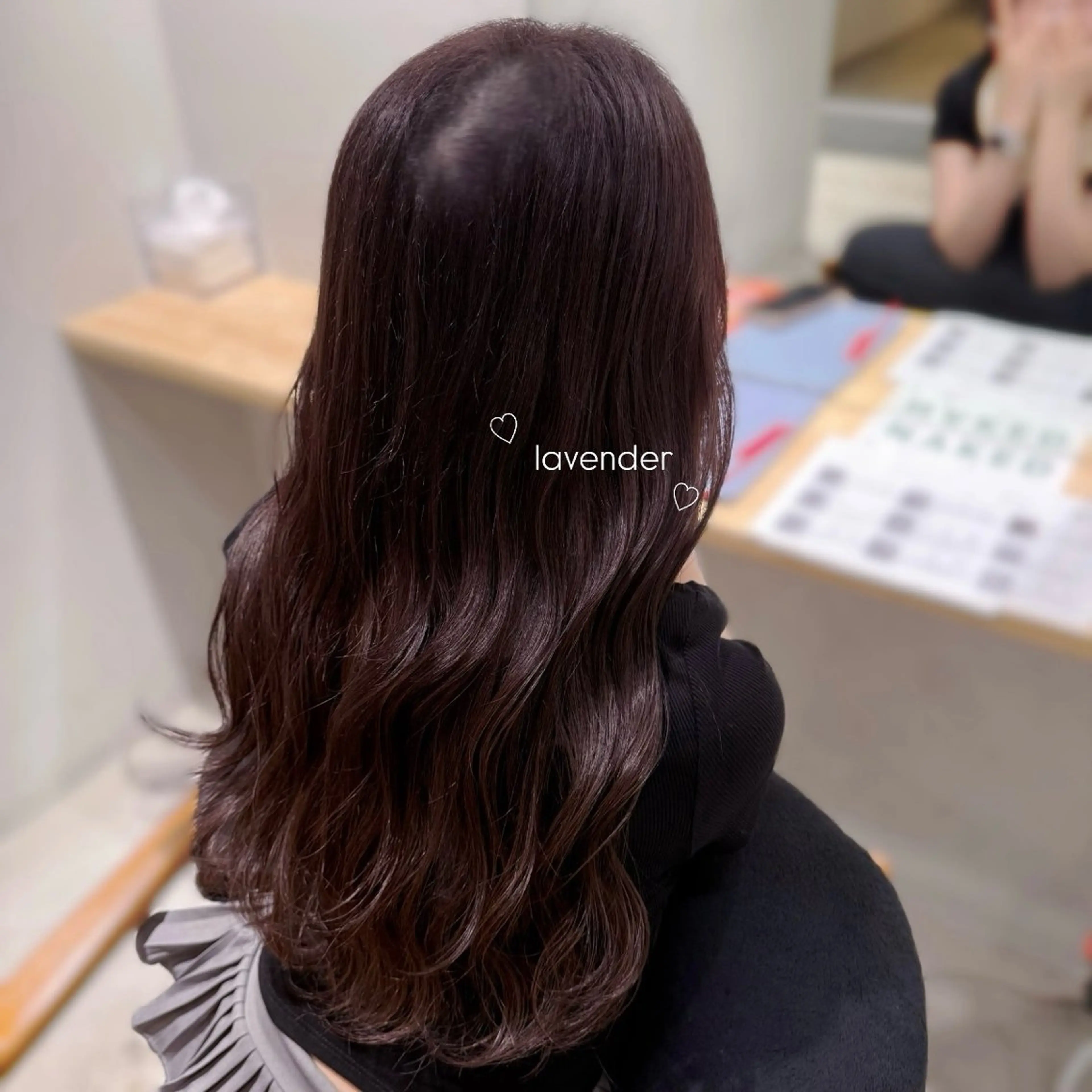 ロング カラー ダブルカラー ヘアカラー 佐藤 歩菜のヘアスタイル