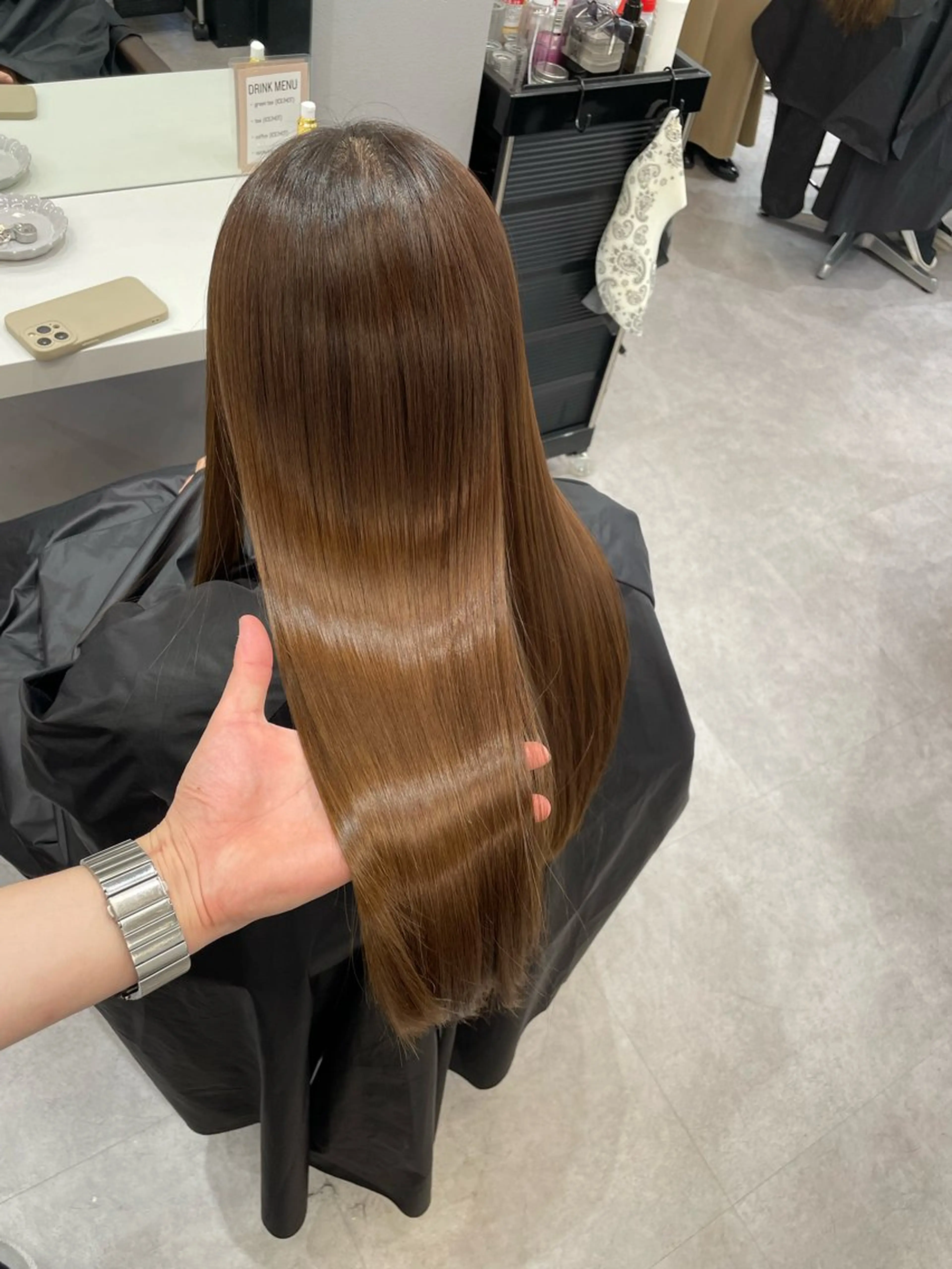 セミロング 髪質改善×韓国ヘア HIROのヘアスタイル