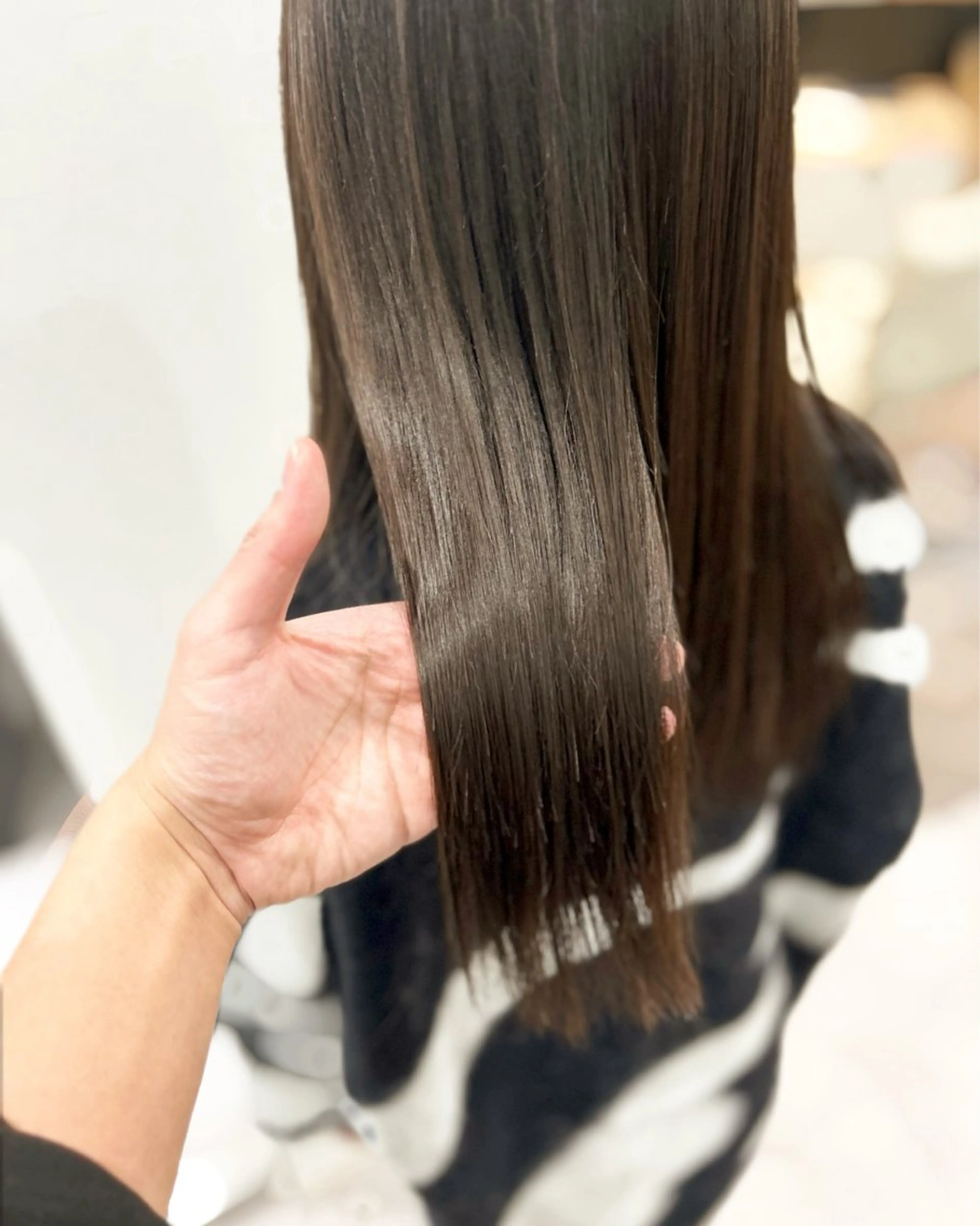 ロング 似合わせカット 縮毛矯正 キッズヘアー ルッツのヘアスタイル