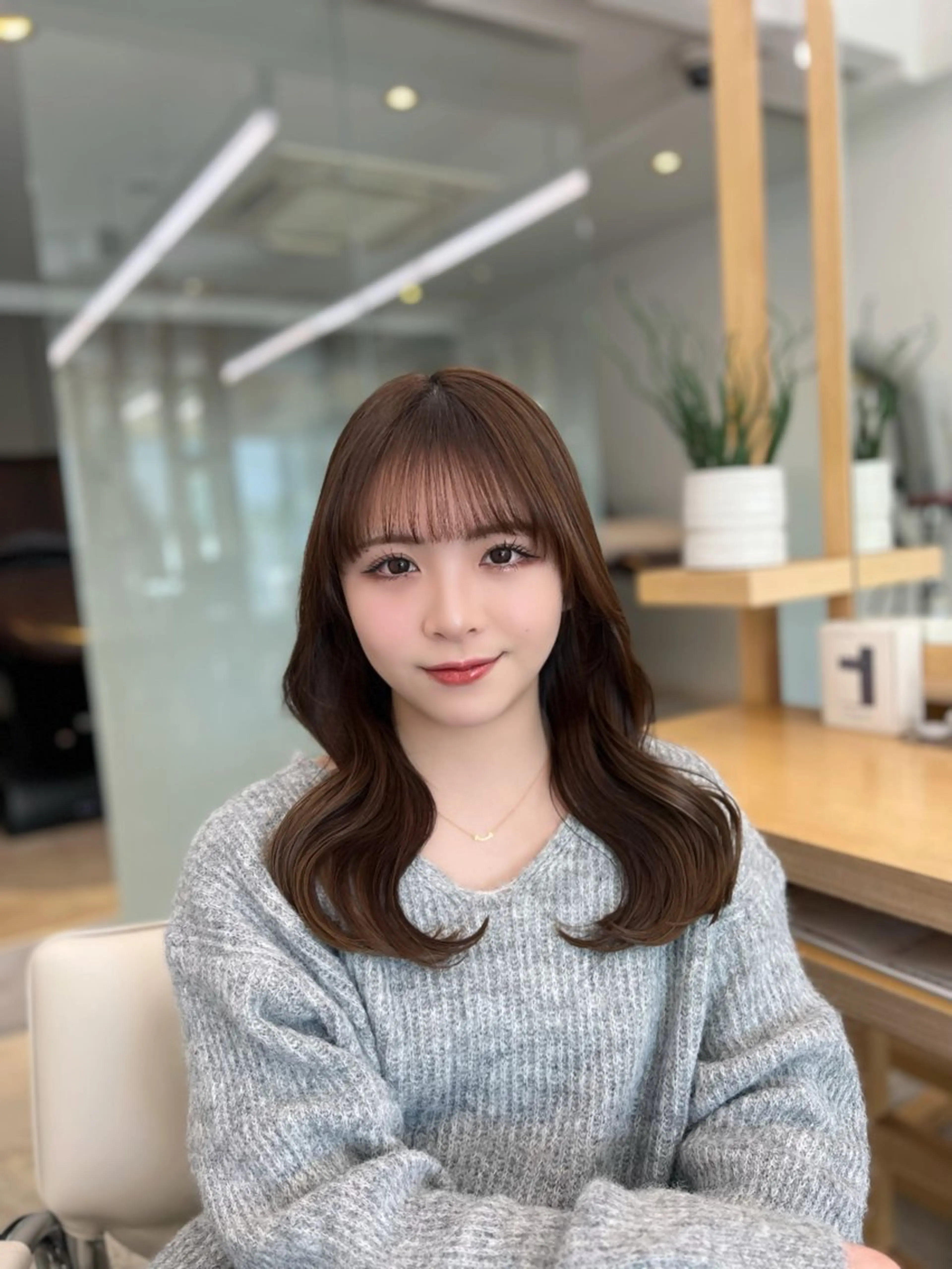 セミロング カラー カット ヘアカラー レイヤー/髪質改善 DAISUKEのヘアスタイル