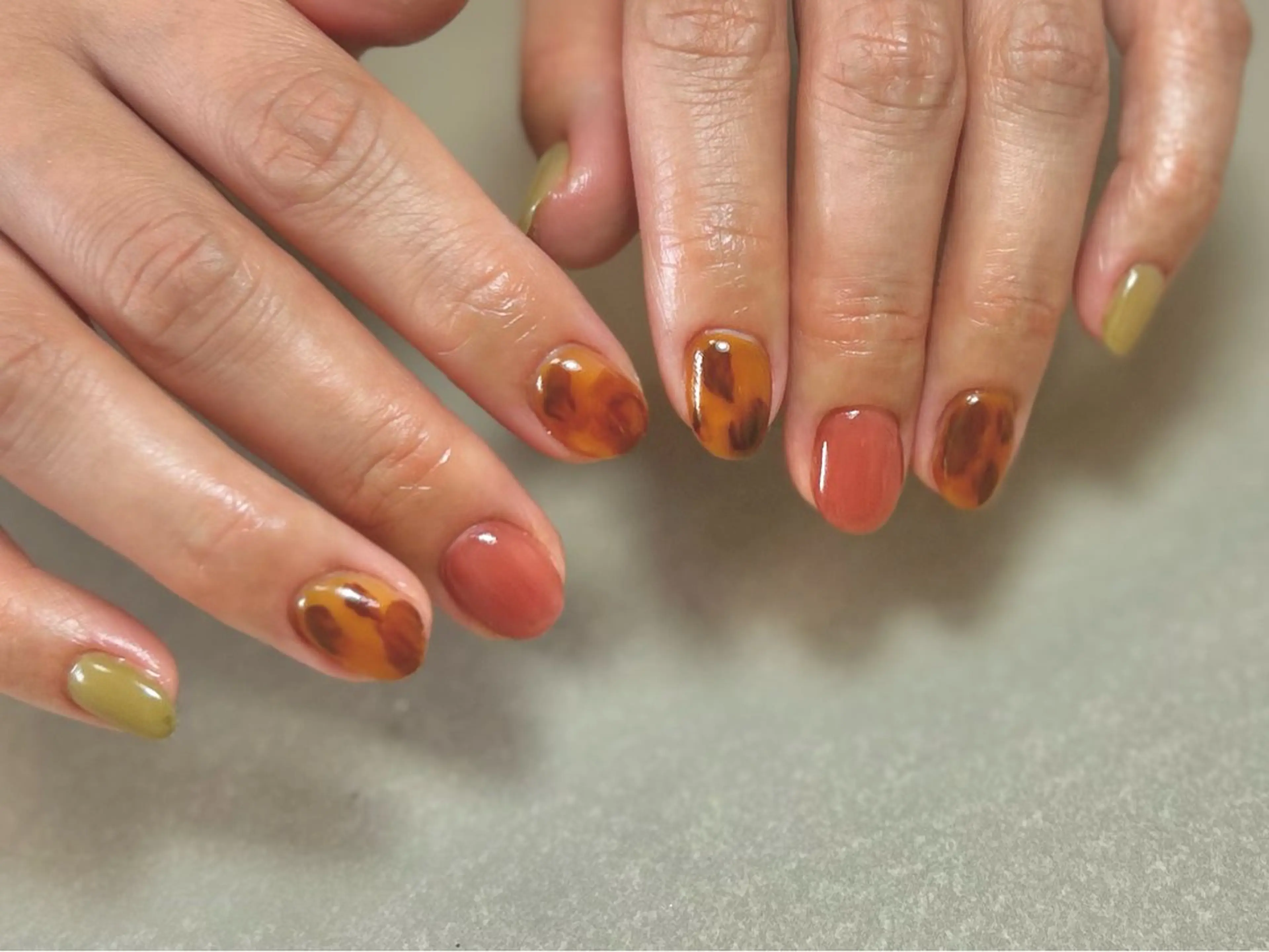 ネイル ハンドネイル amo_nail 岡山市南区自宅ネイルのネイルデザイン