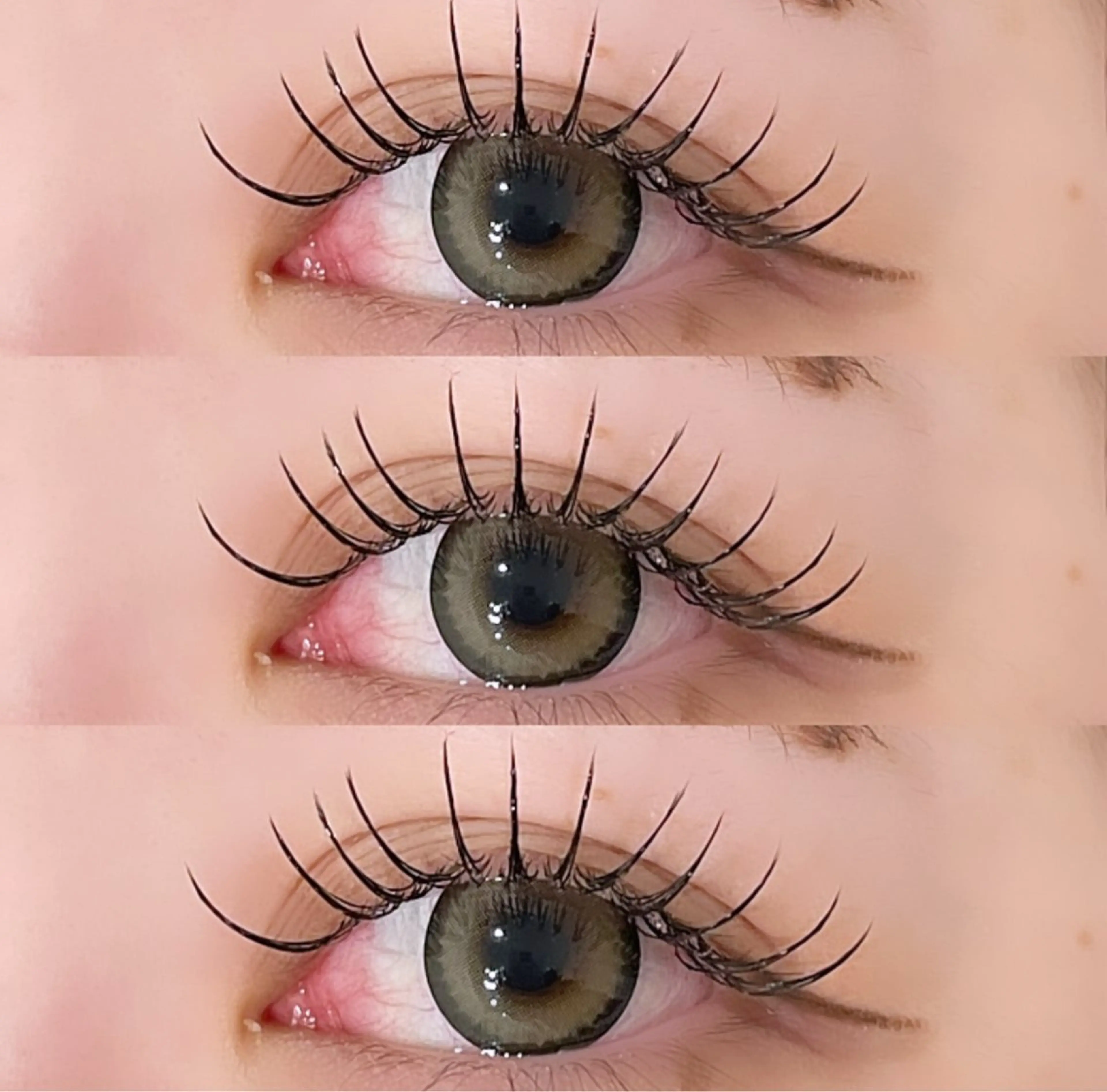 マツエク・マツパ 束感まつ毛 フラットラッシュ BAMBI 🖤KAWAIのマツエク・マツパデザイン