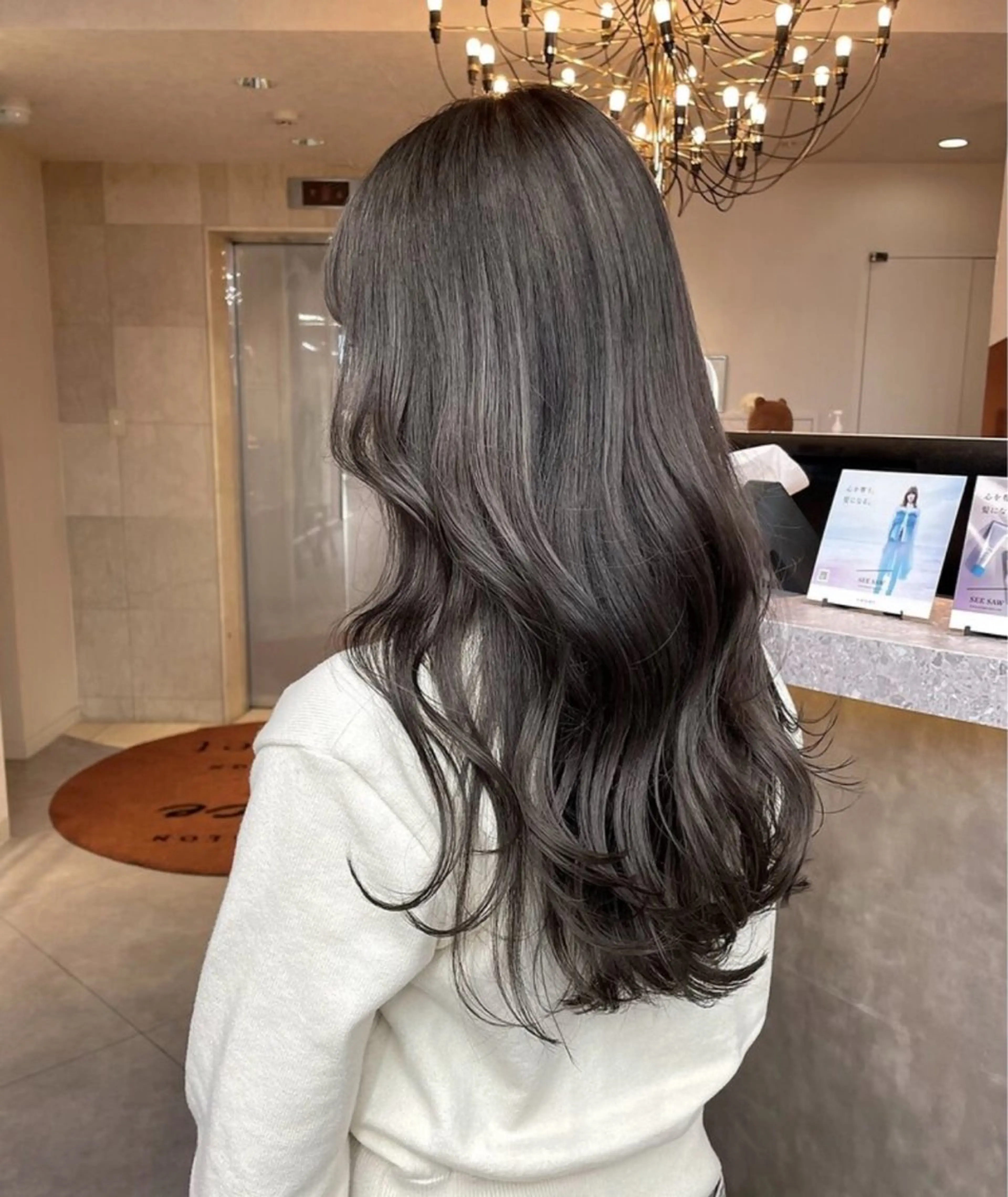 セミロング 渡邉 顕幸のヘアスタイル