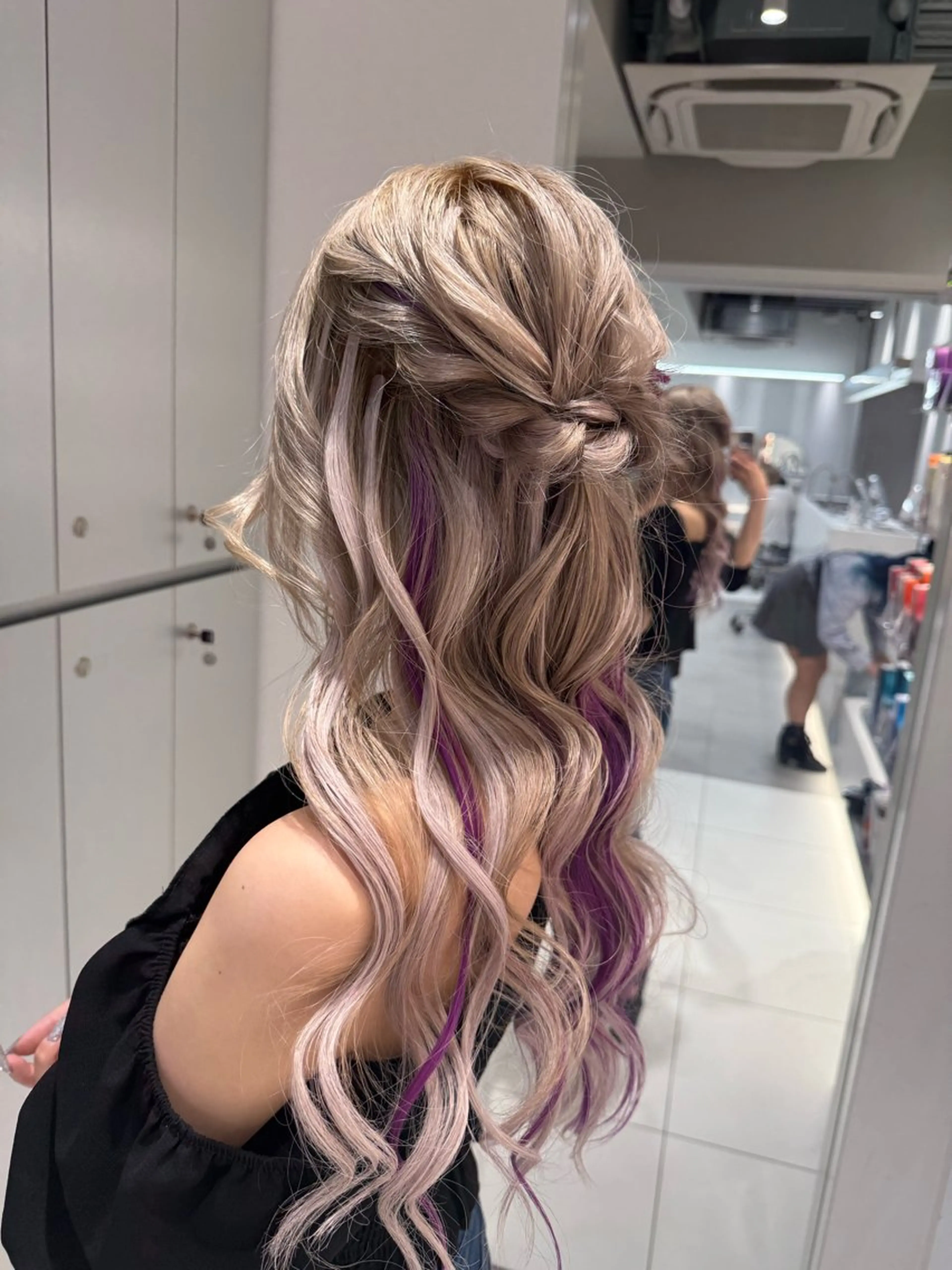 ヘアアレンジ ヘアセット 🌈 YUUNA🌈のヘアスタイル