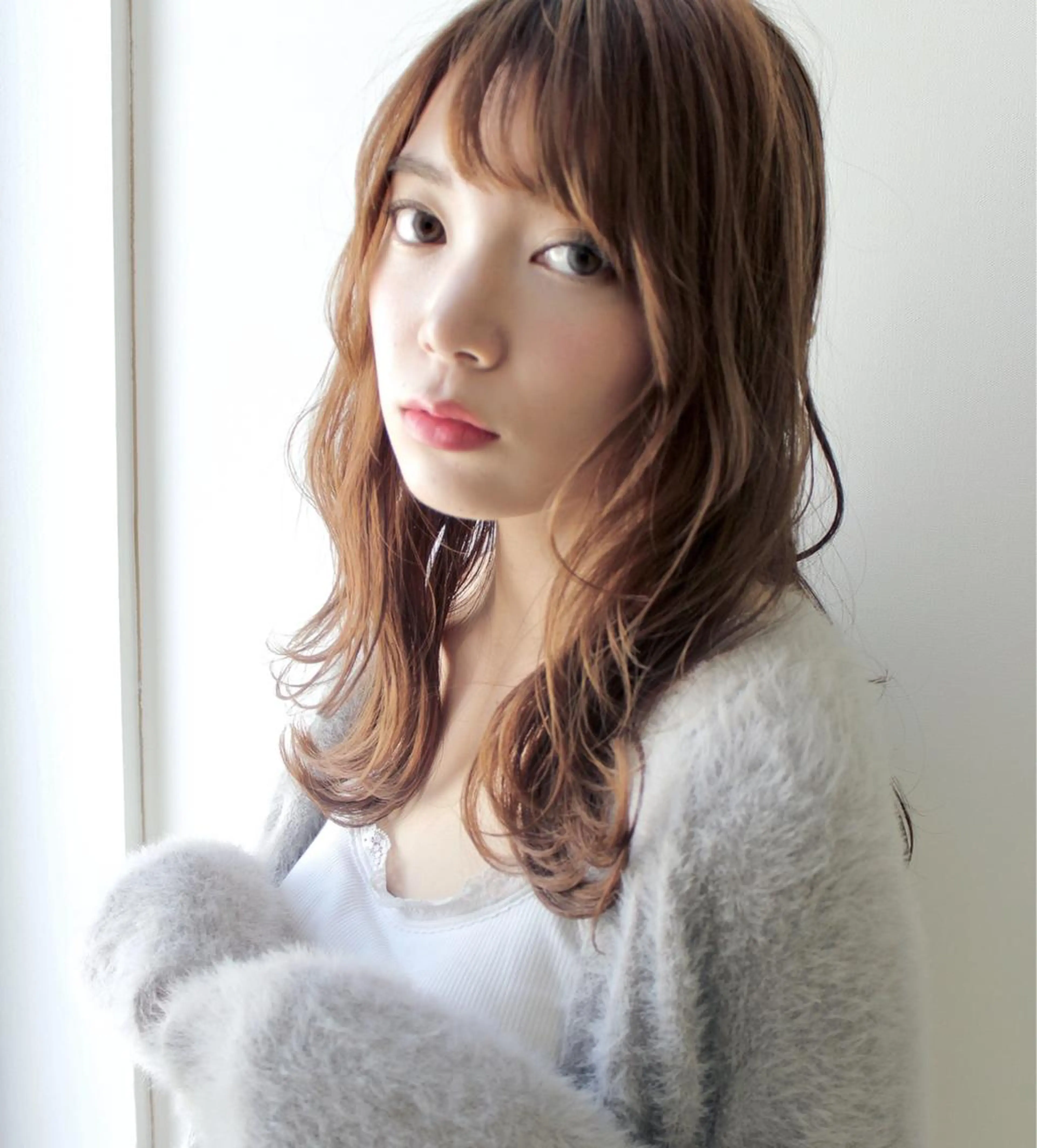 セミロング カット ヘアカラー ショートと髪質改善 達人⭐️村上将梧のヘアスタイル