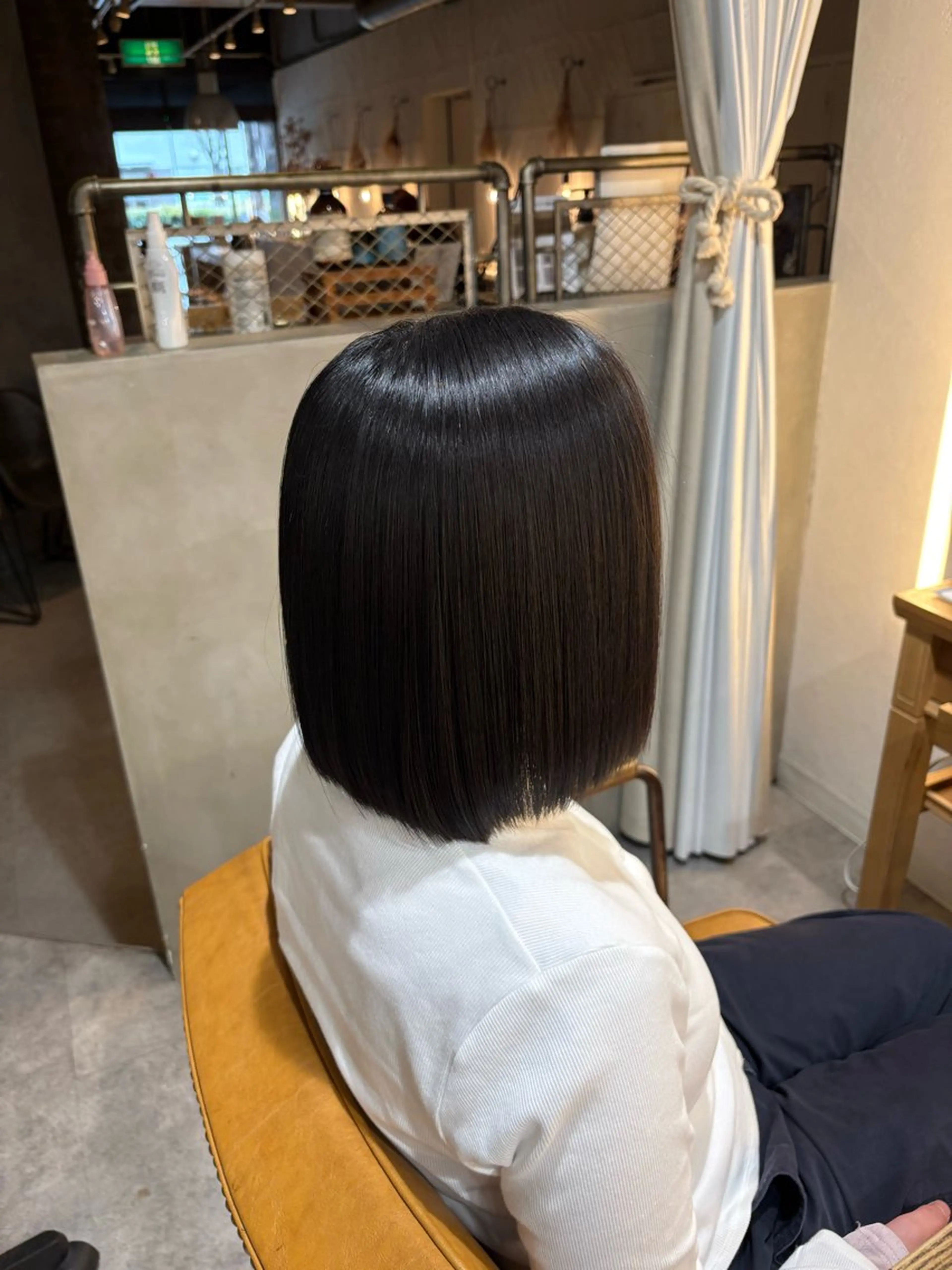 ミディアム パーマ 透明感カラー/に合わ せカット/サクラ🌸のヘアスタイル