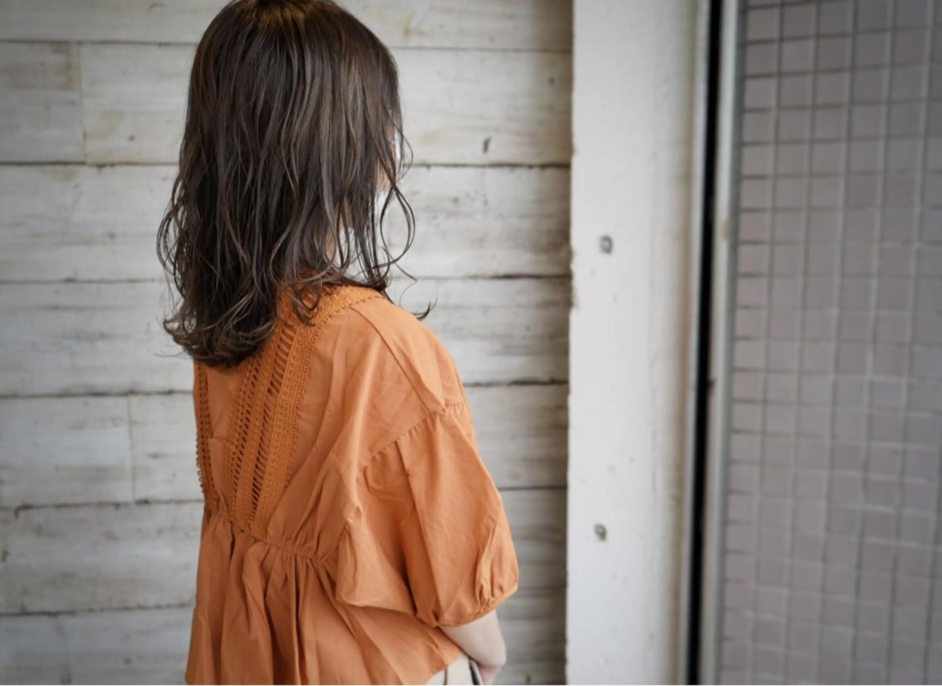 【透明感カラー】前髪カット+アディクシーカラーの写真