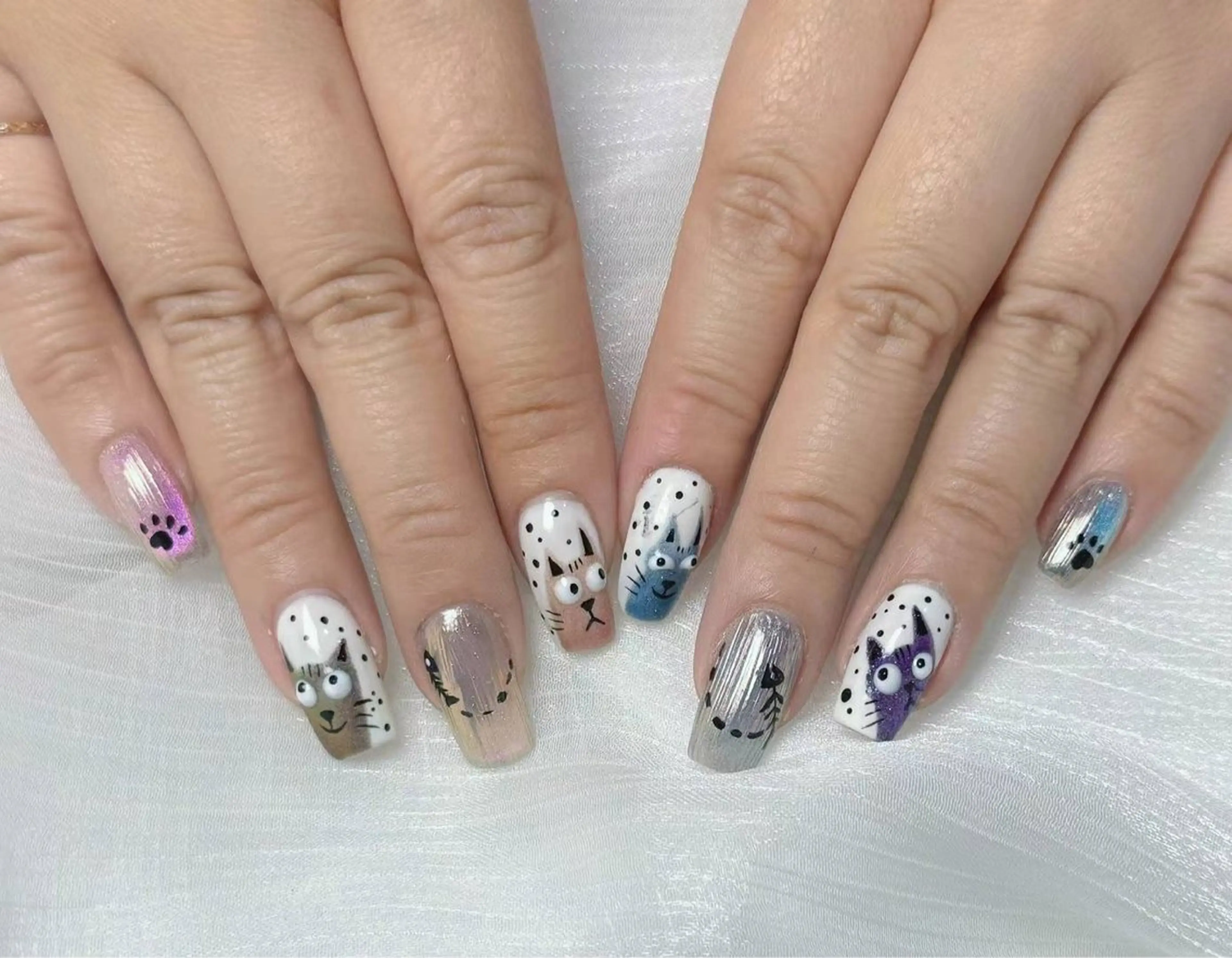 ネイル アートネイル フラワーネイル フットネイル ジェルネイル マグネットネイル Babarla nailのネイルデザイン