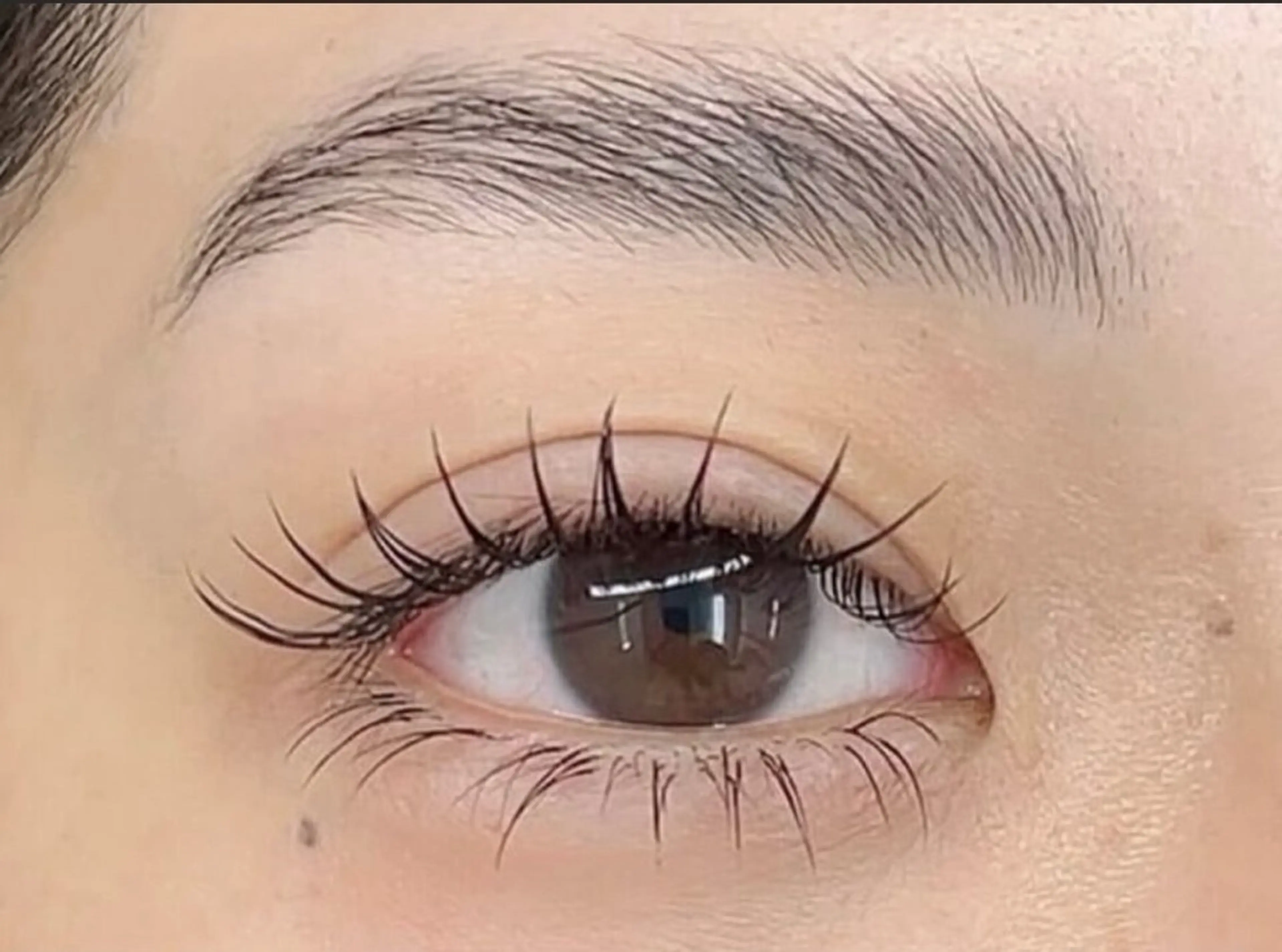 マツエク・マツパ フラットラッシュ Ciel RINKAのマツエク・マツパデザイン