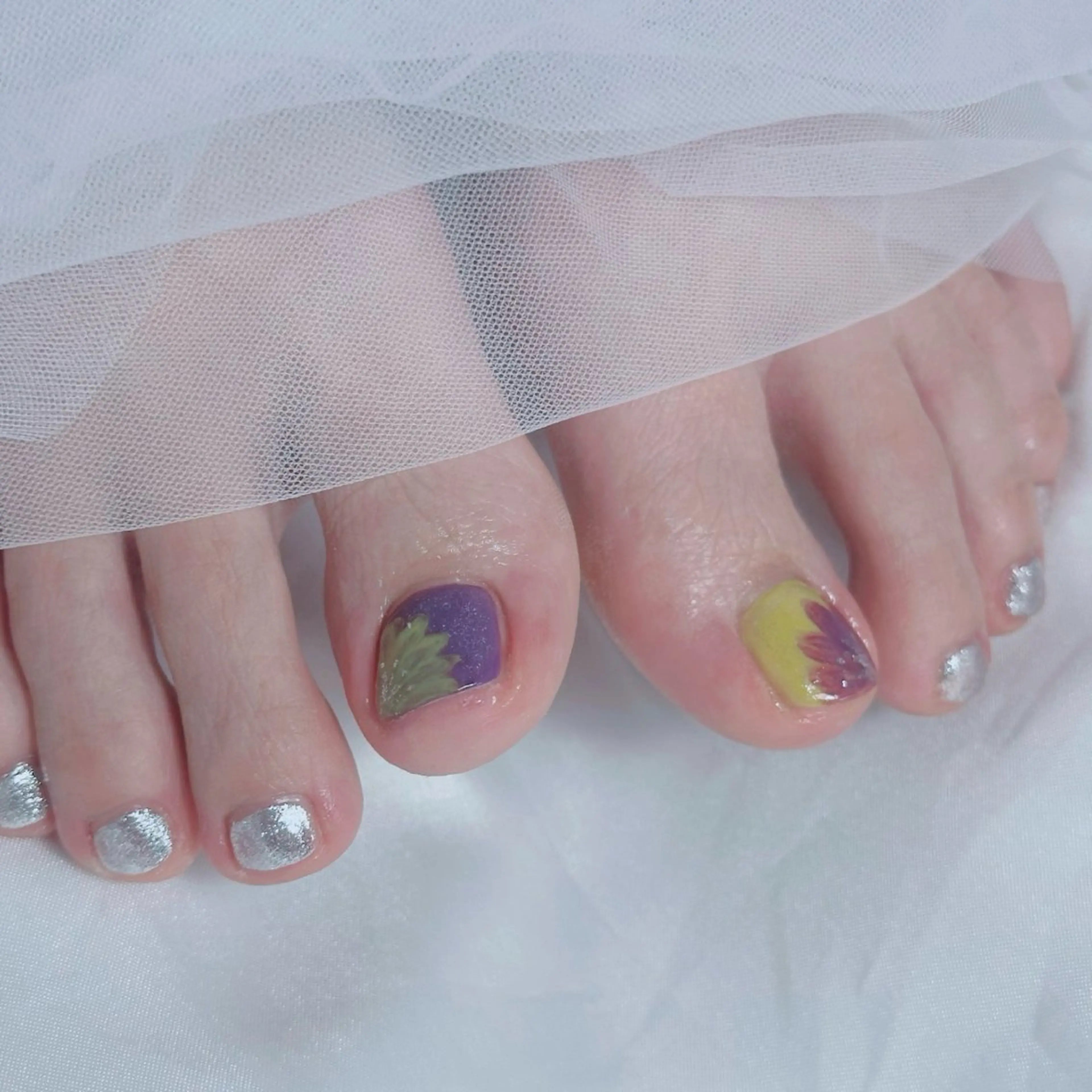 ネイル フットネイル bel fiore .のネイルデザイン